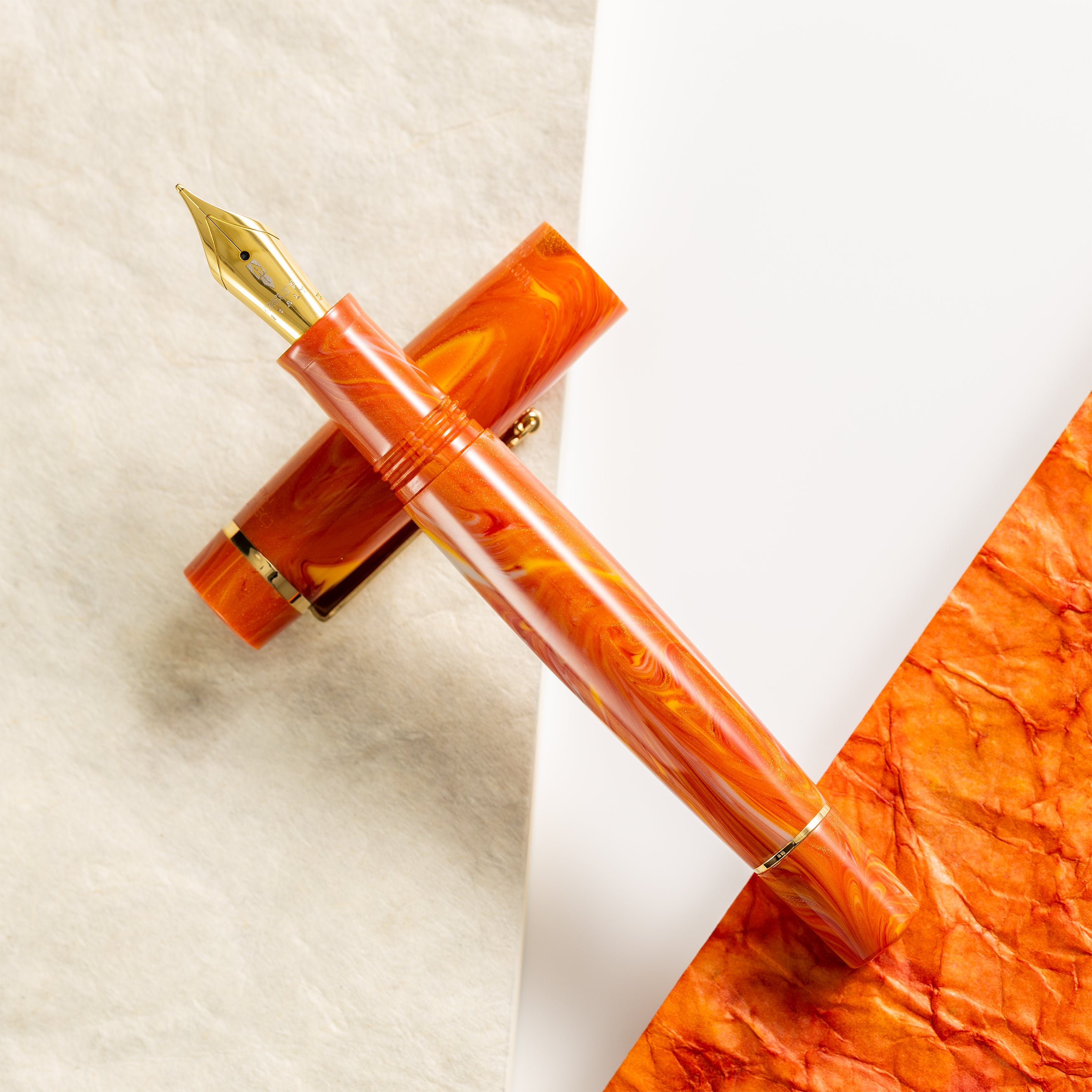 Delta Signs of the Time Fountain Pen - Neo Classic Art (Numbered Edition)-Pen Boutique Ltd