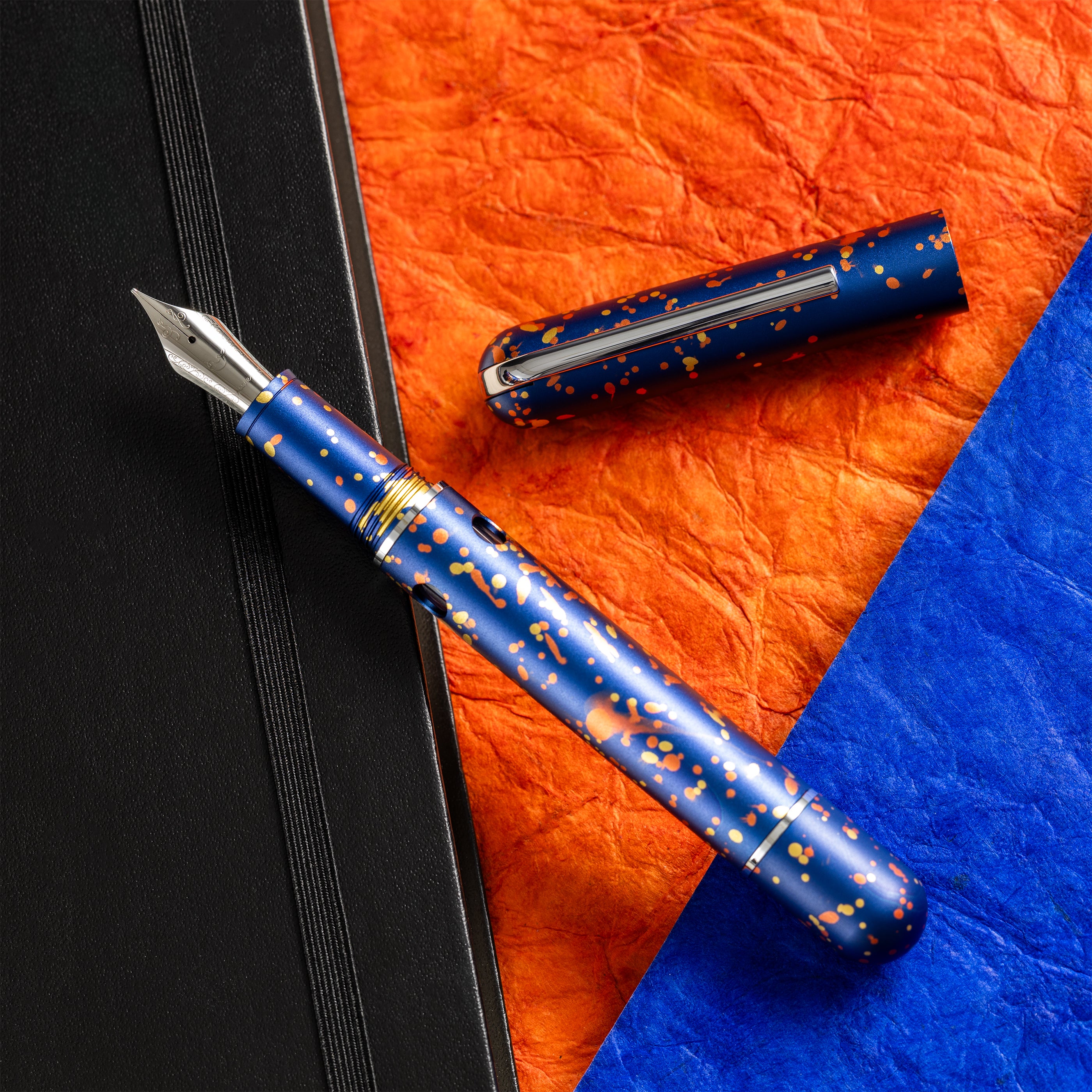 Nahvalur Nautilus Fountain Pen - Fireworks (Limited Edition)-Pen Boutique Ltd