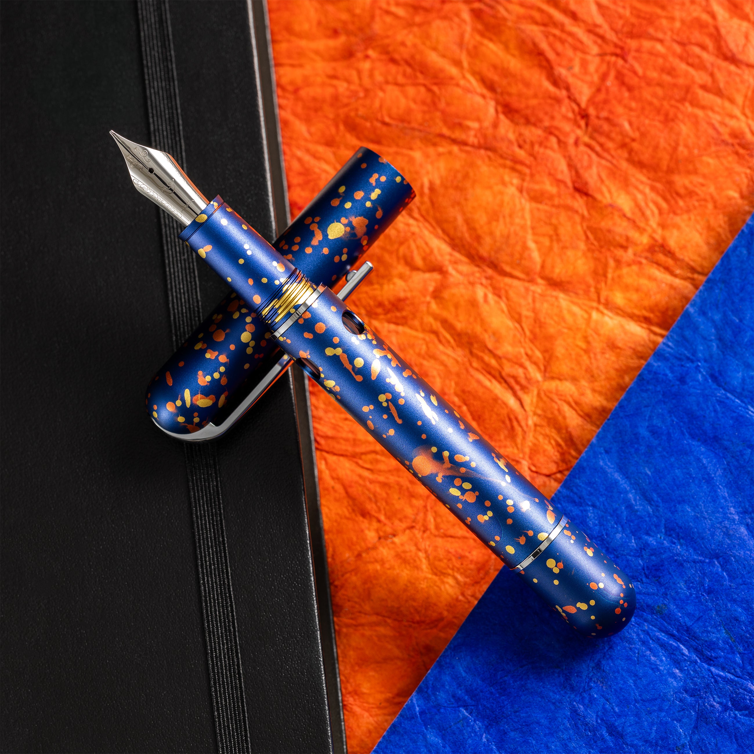 Nahvalur Nautilus Fountain Pen - Fireworks (Limited Edition)-Pen Boutique Ltd