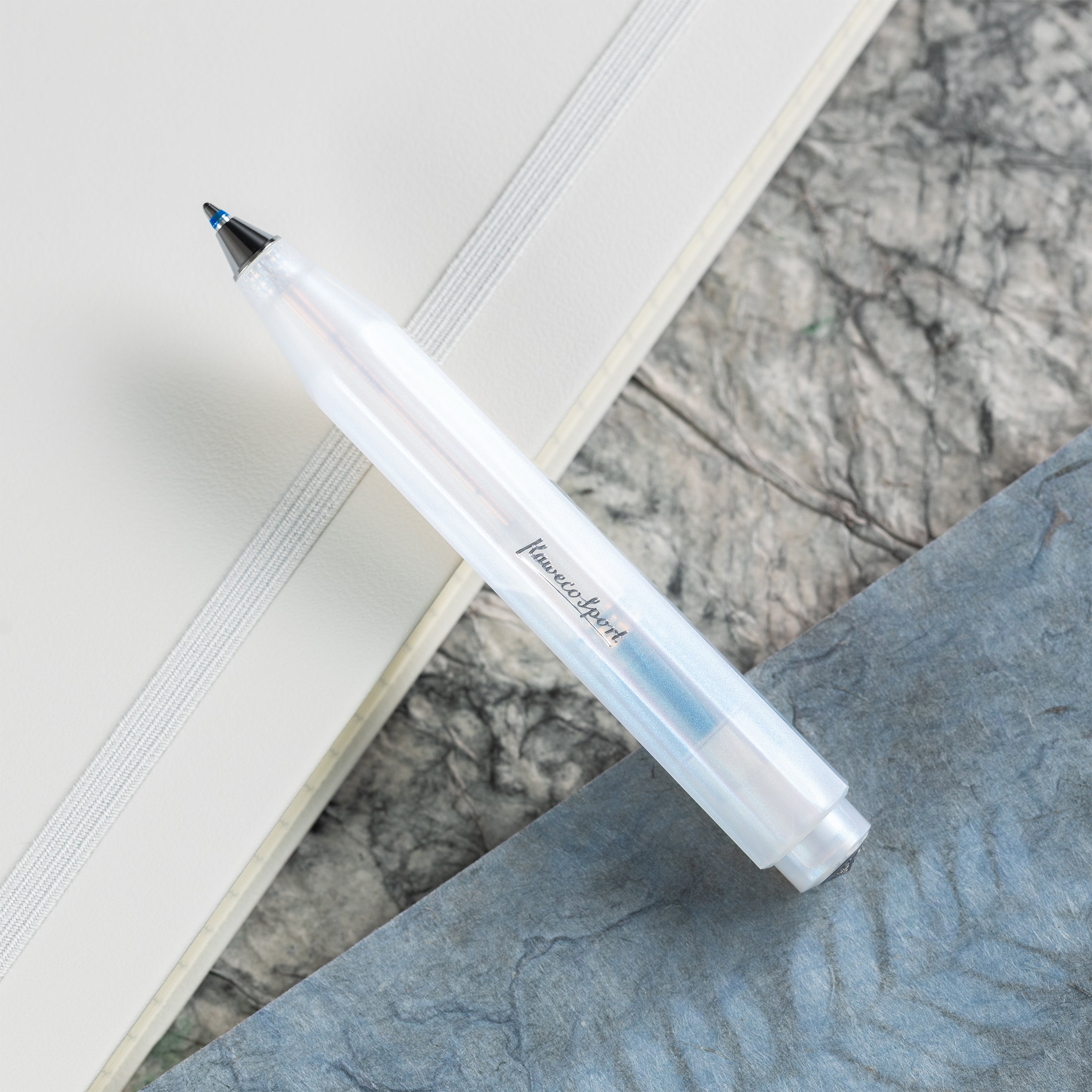 Kaweco Sport Ballpoint Pen - Lunar Light Blue - Pen Boutique Ltd