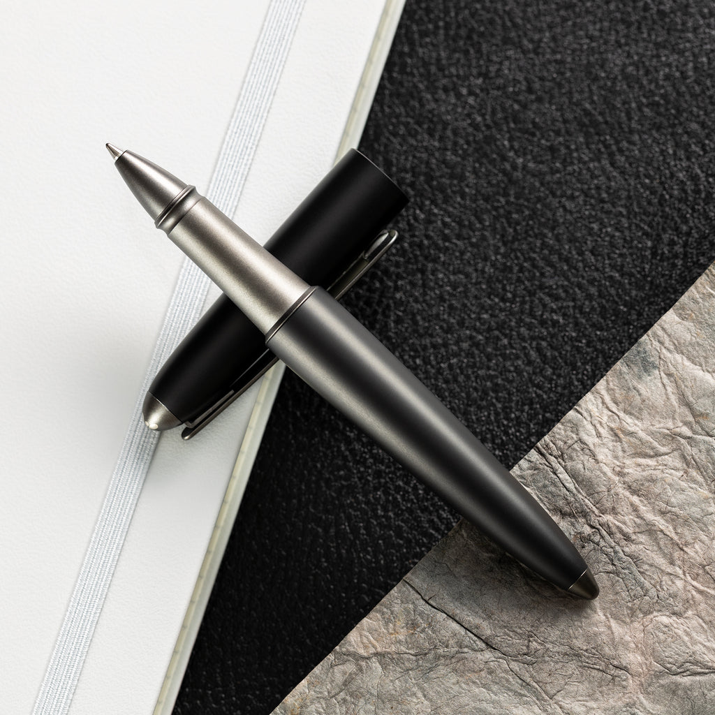 Diplomat Aero Rollerball Pen - Pure Black (Limited Edition)-Pen Boutique Ltd