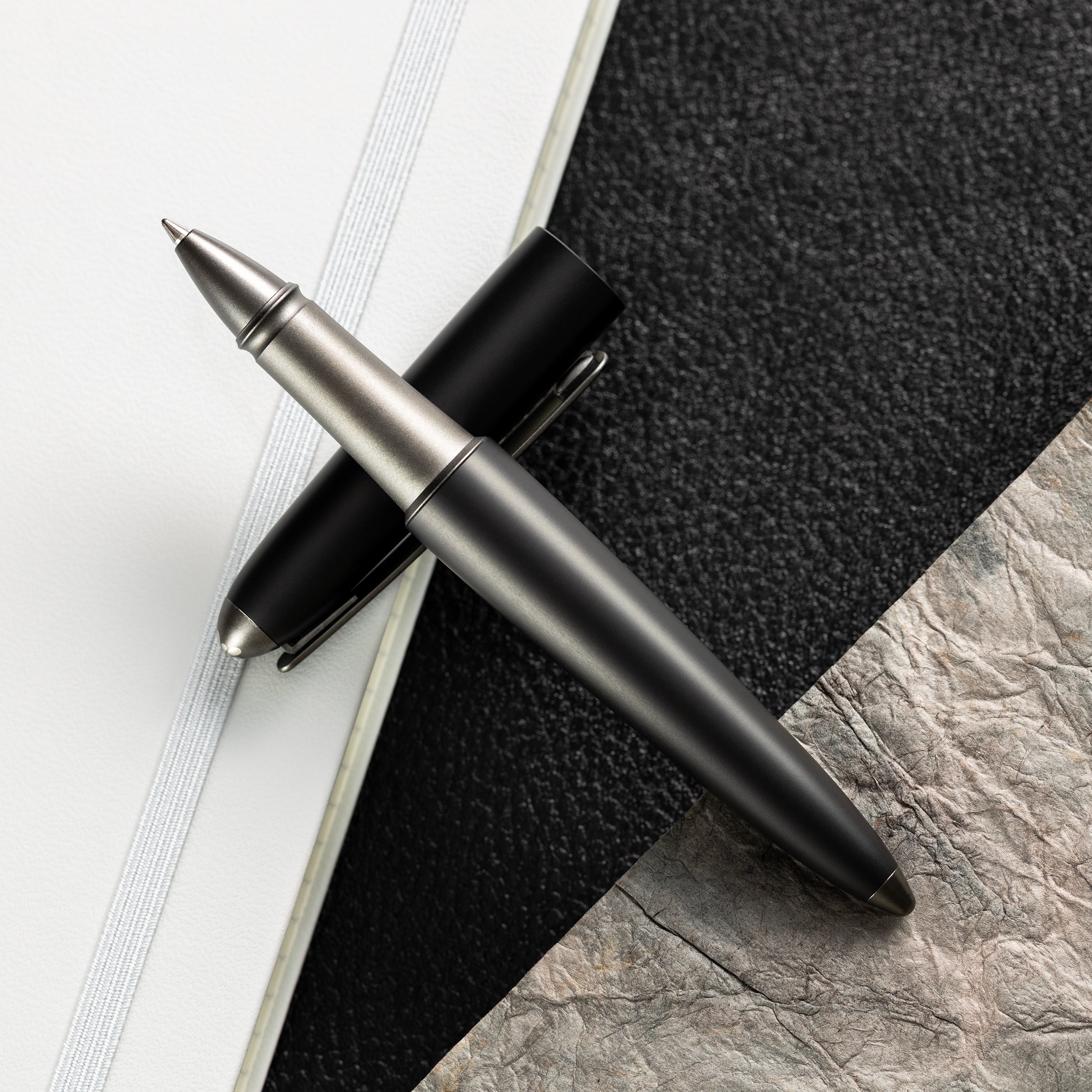Diplomat Aero Rollerball Pen - Pure Black (Limited Edition)-Pen Boutique Ltd