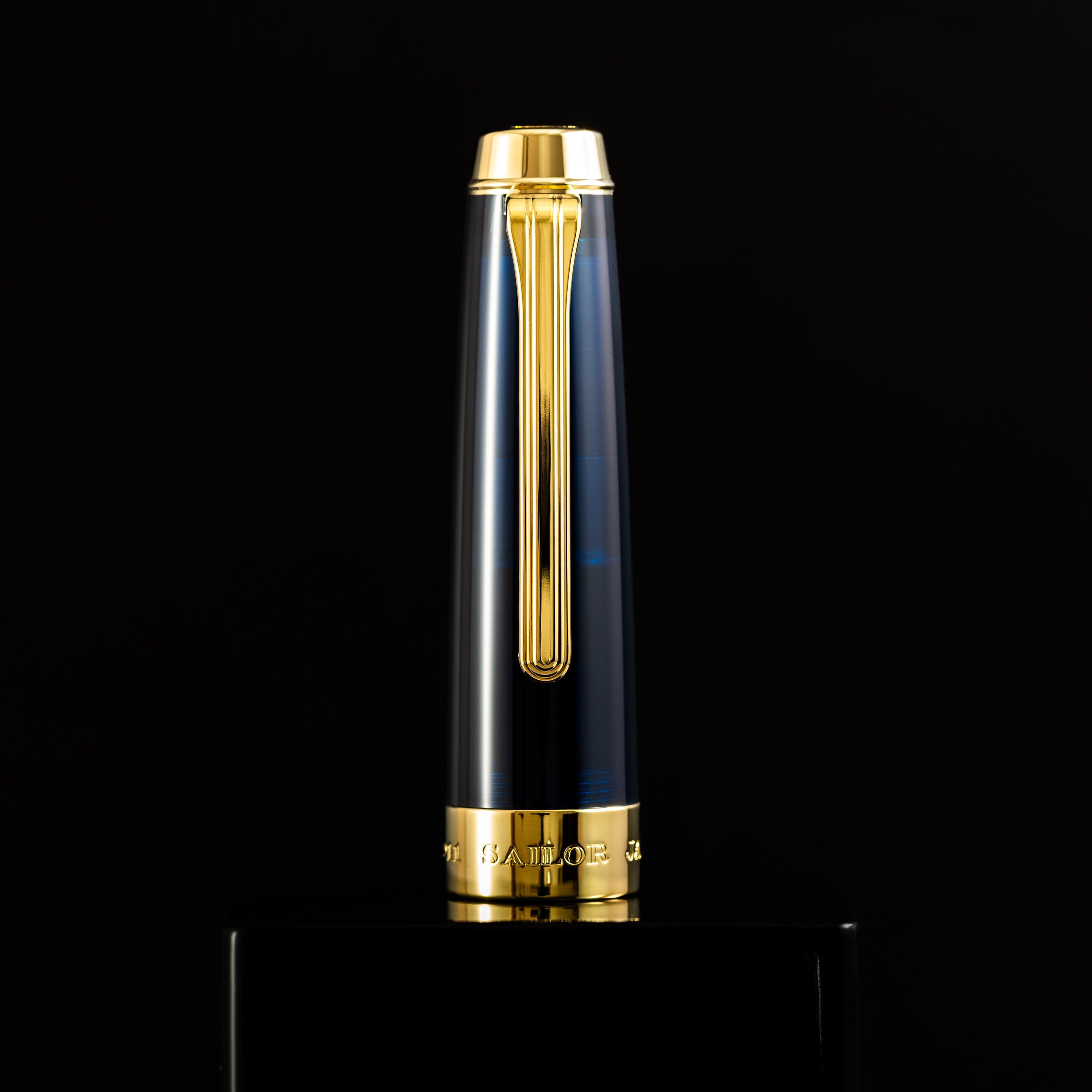 Sailor Professional Gear Anchor Fountain Pen - Blue Dawn - Gold Trim - Pen Boutique Ltd
