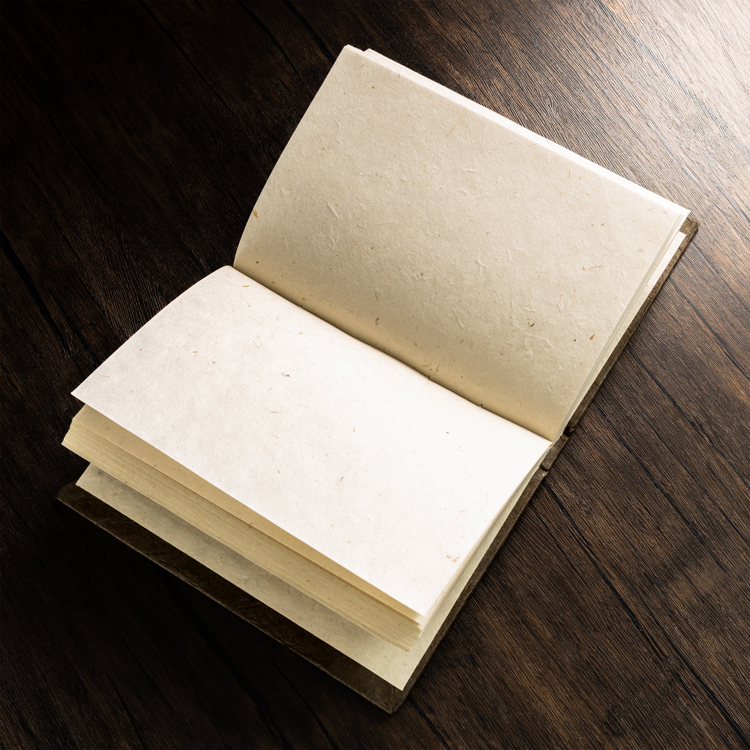 Monk Paper Hard Cover Journal - Walnut-Pen Boutique Ltd