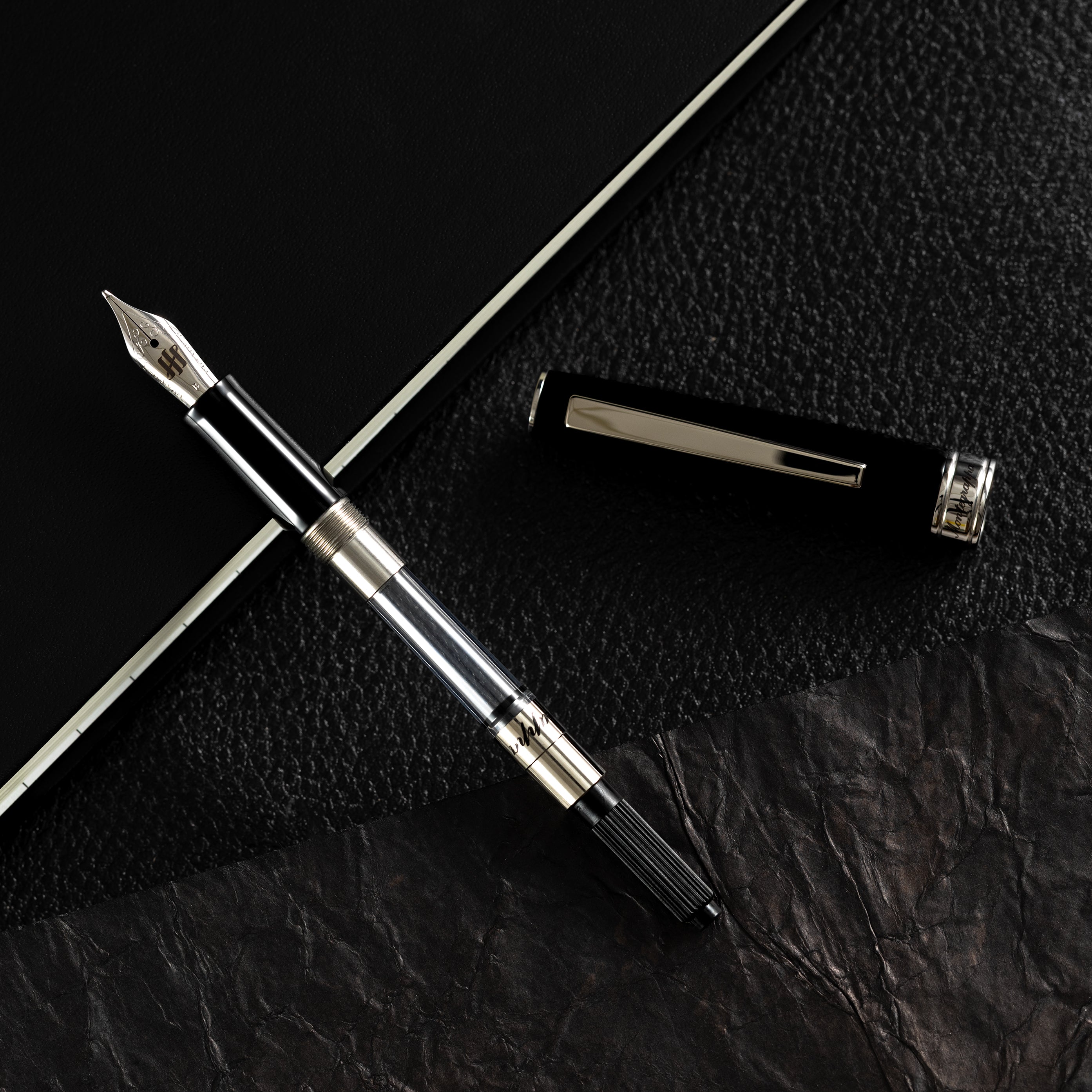 Montegrappa Armonia Fountain Pen - Black - Pen Boutique Ltd