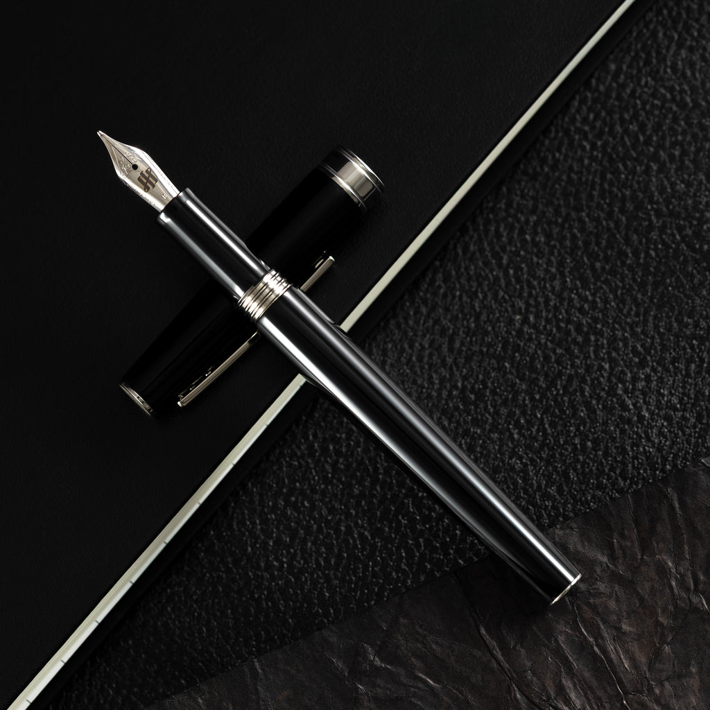 Montegrappa Armonia Fountain Pen - Black - Pen Boutique Ltd