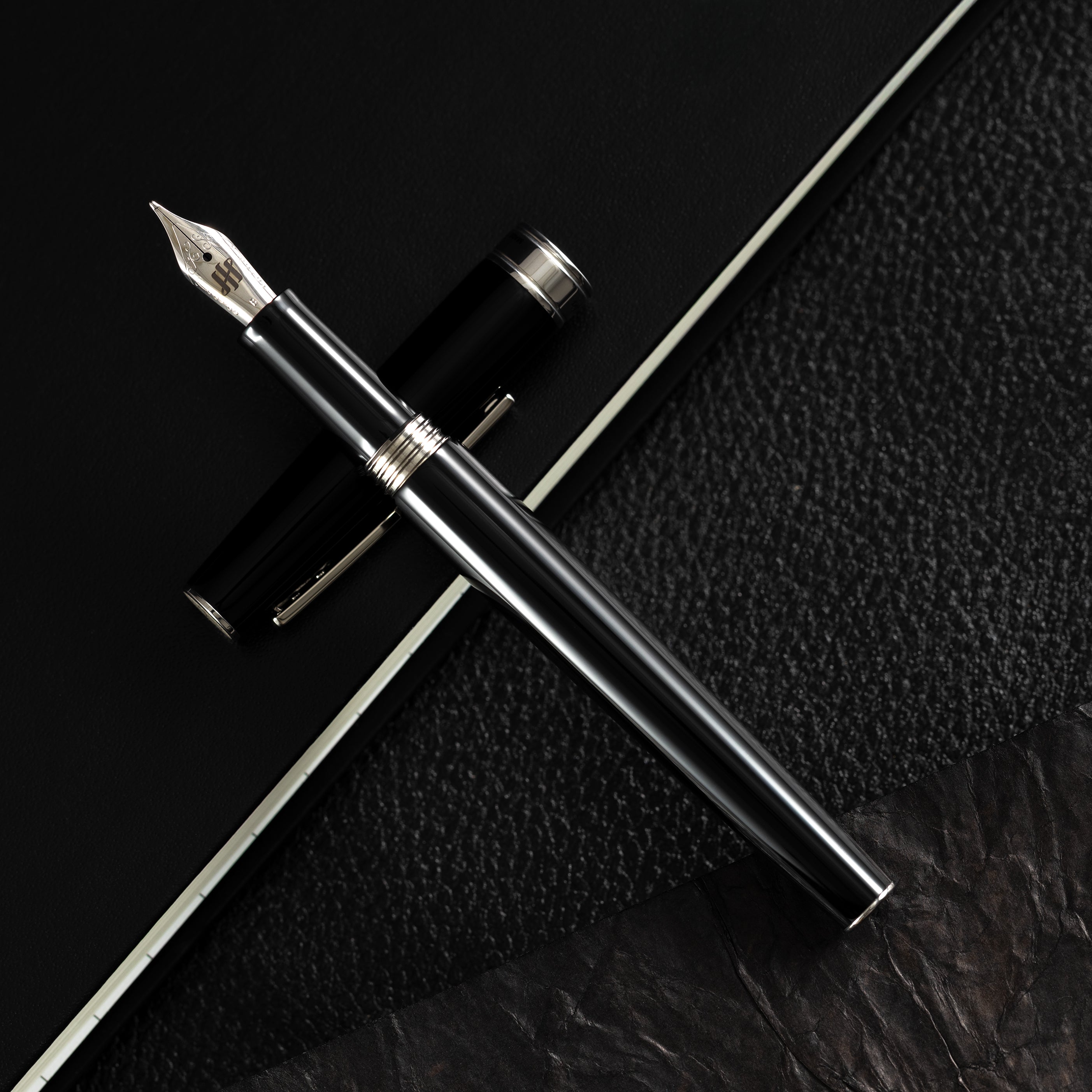 Montegrappa Armonia Fountain Pen - Black - Pen Boutique Ltd
