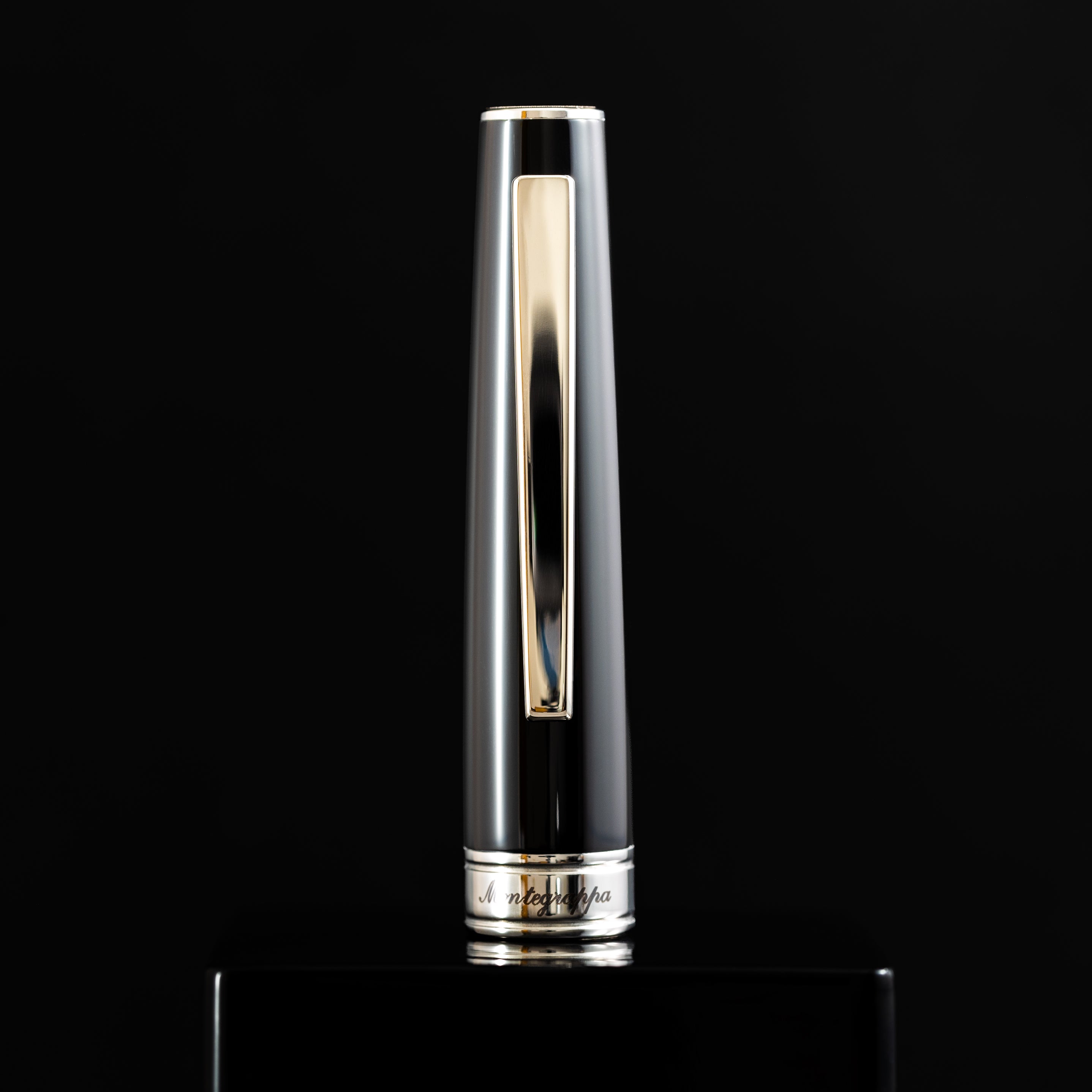 Montegrappa Armonia Fountain Pen - Black - Pen Boutique Ltd
