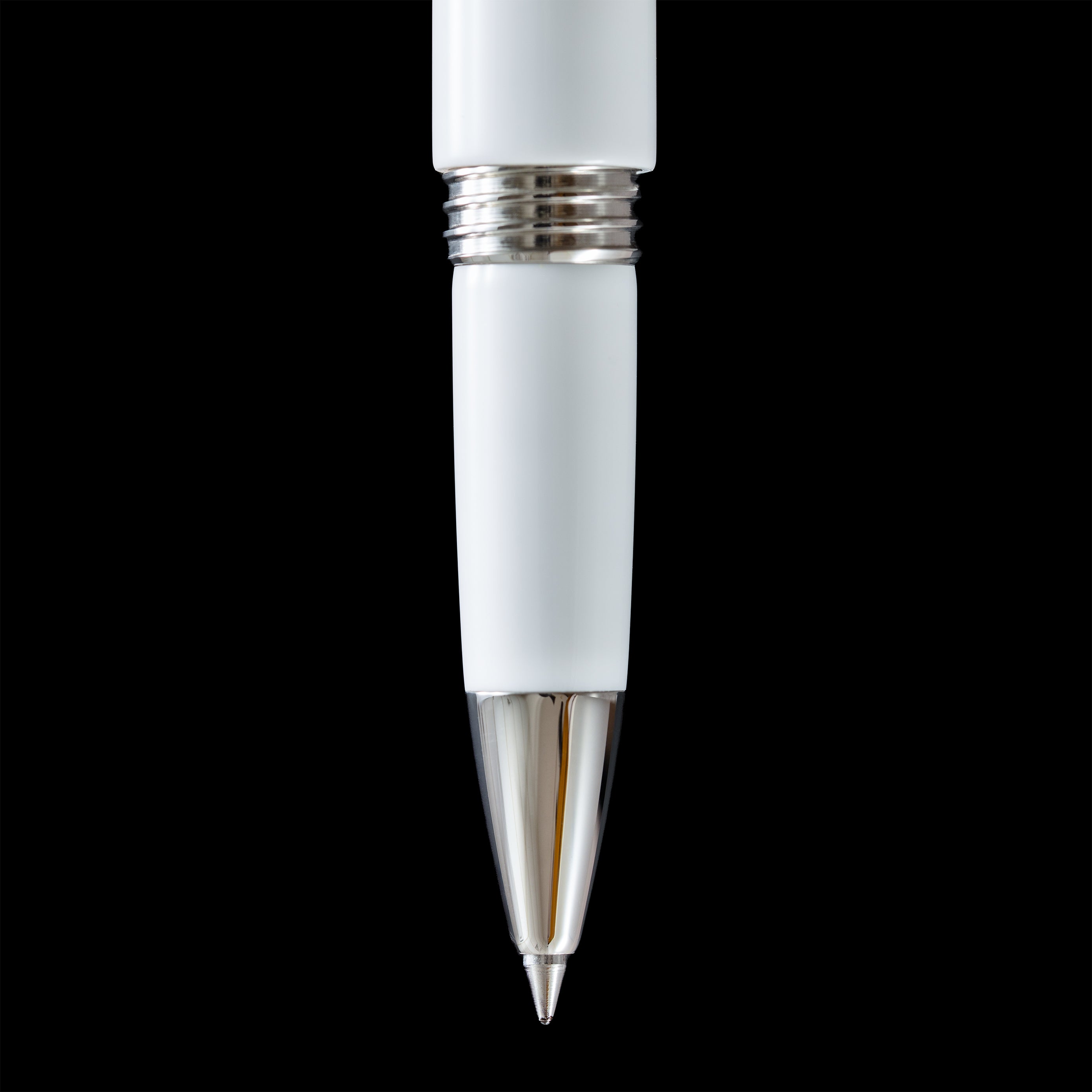 Montegrappa Armonia Rollerball Pen - Frost White - Pen Boutique Ltd