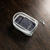 PBL Pen Pouch, Pillow & Clear Collectible Carry Bag with Notebook Insert – Grey-Pen Boutique Ltd
