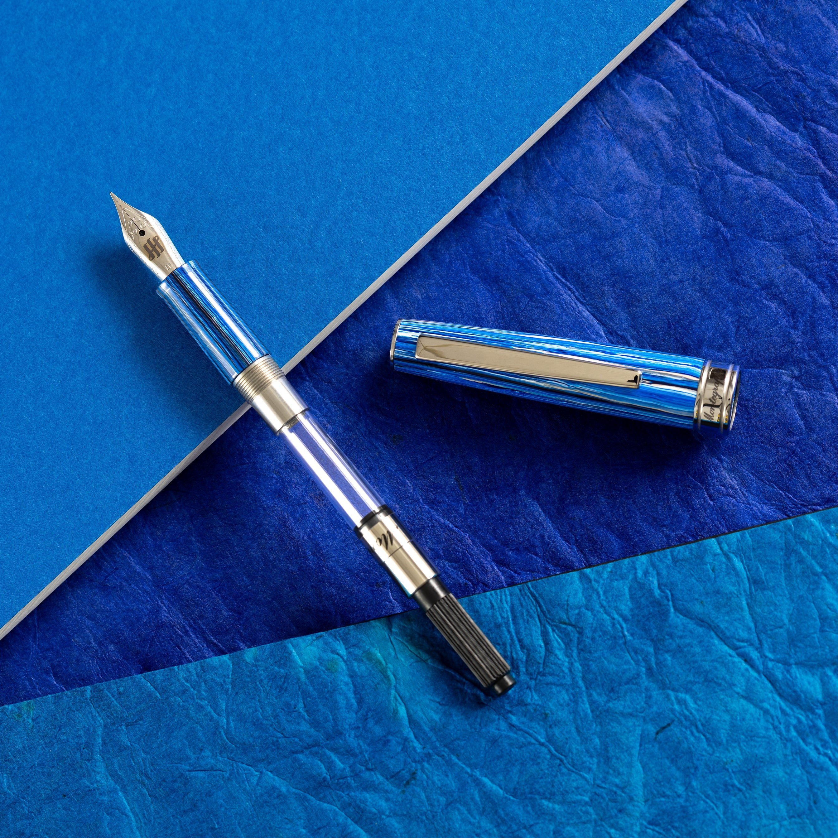 Montegrappa Armonia Fountain Pen - Adriatic Sea - Pen Boutique Ltd