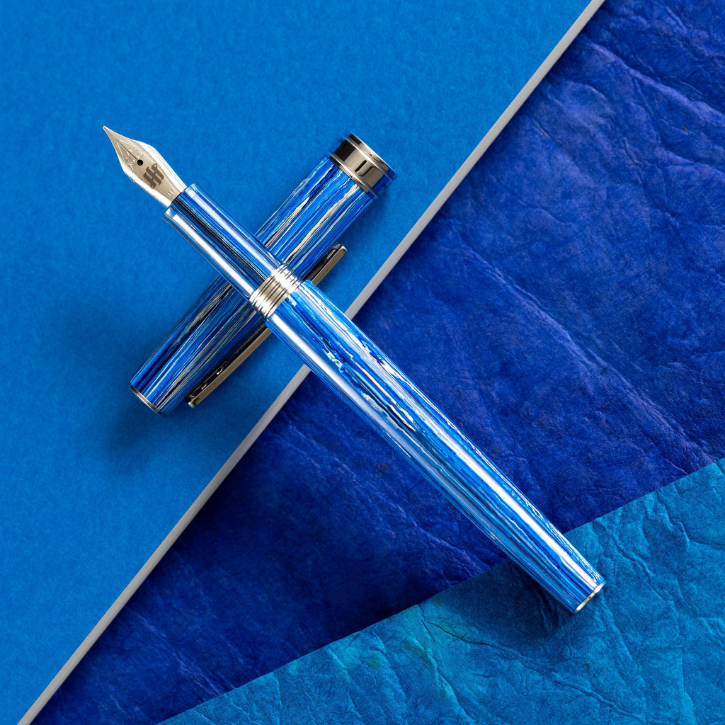 Montegrappa Armonia Fountain Pen - Adriatic Sea - Pen Boutique Ltd