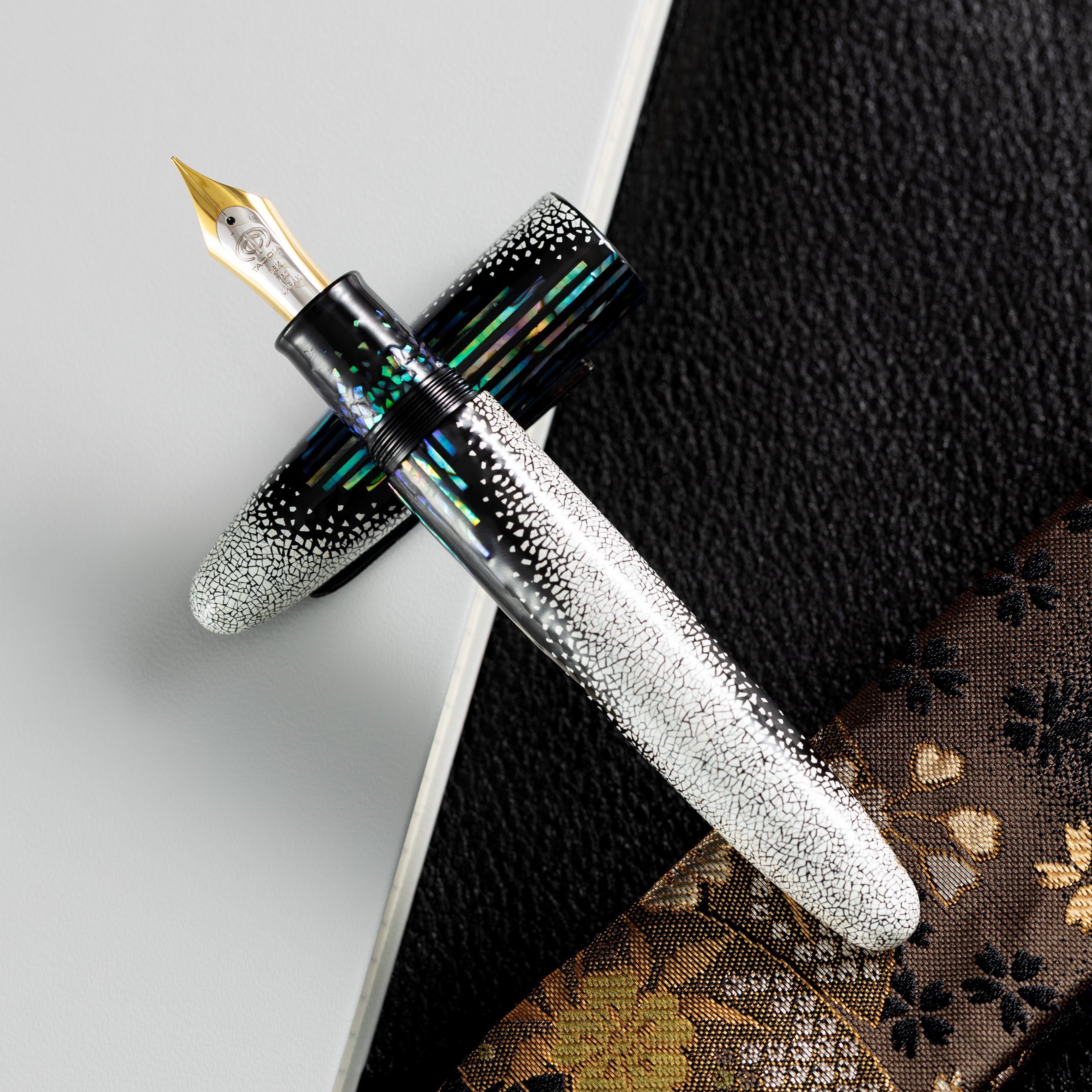 Taccia Empress Fountain Pen - Winter's Breath - King of Pen Nib - LImited Edition. - Pen Boutique Ltd