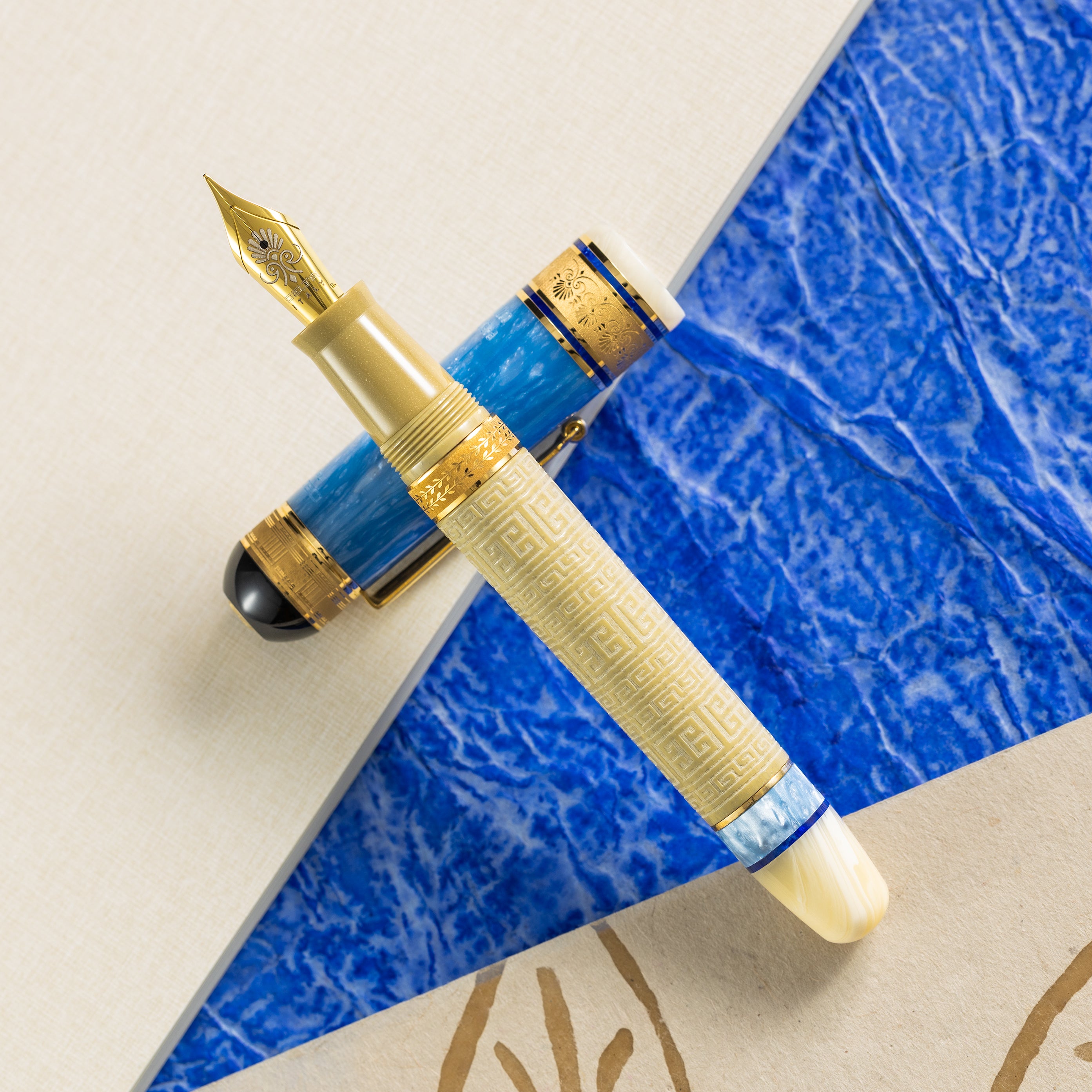 Delta Paestum Fountain Pen - (Limited Edition) - Pen Boutique Ltd