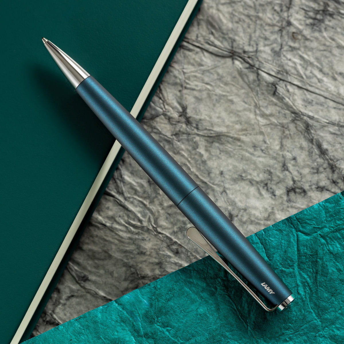 Lamy Studio Rollerball Pen - Petrol (Special Edition)-Pen Boutique Ltd