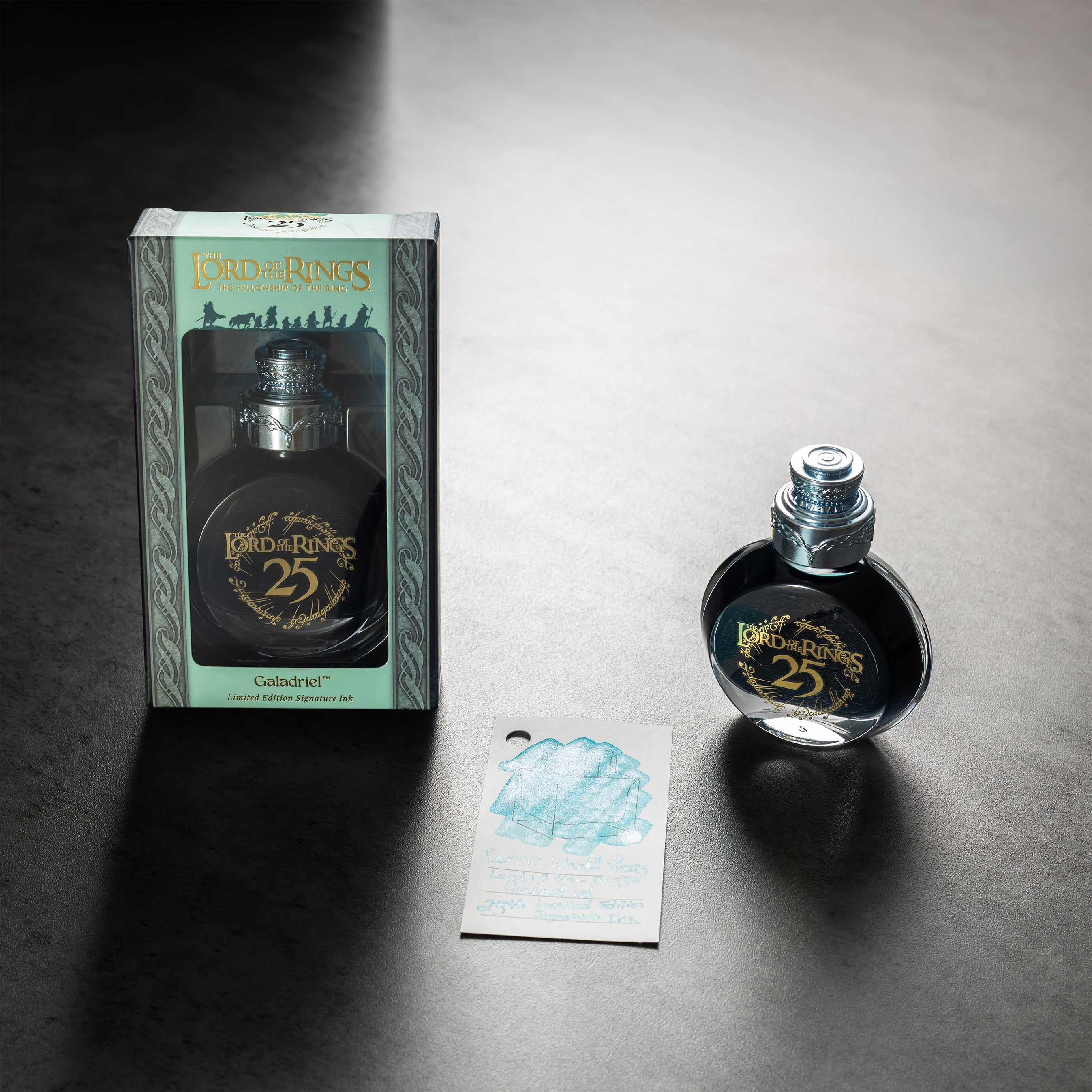 Ferris Wheel Press x Lord of the Rings Ink Bottle - Galadriel Signature Ink - 38 ml (Limited Edition) - Pen Boutique Ltd