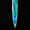 Delta Duna Rollerball Pen - Reflection Pool - Chrome Trim - Pen Boutique Ltd
