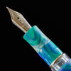 Delta Duna Fountain Pen - Reflection Pool - Chrome Trim (Limited Edition) - Pen Boutique Ltd