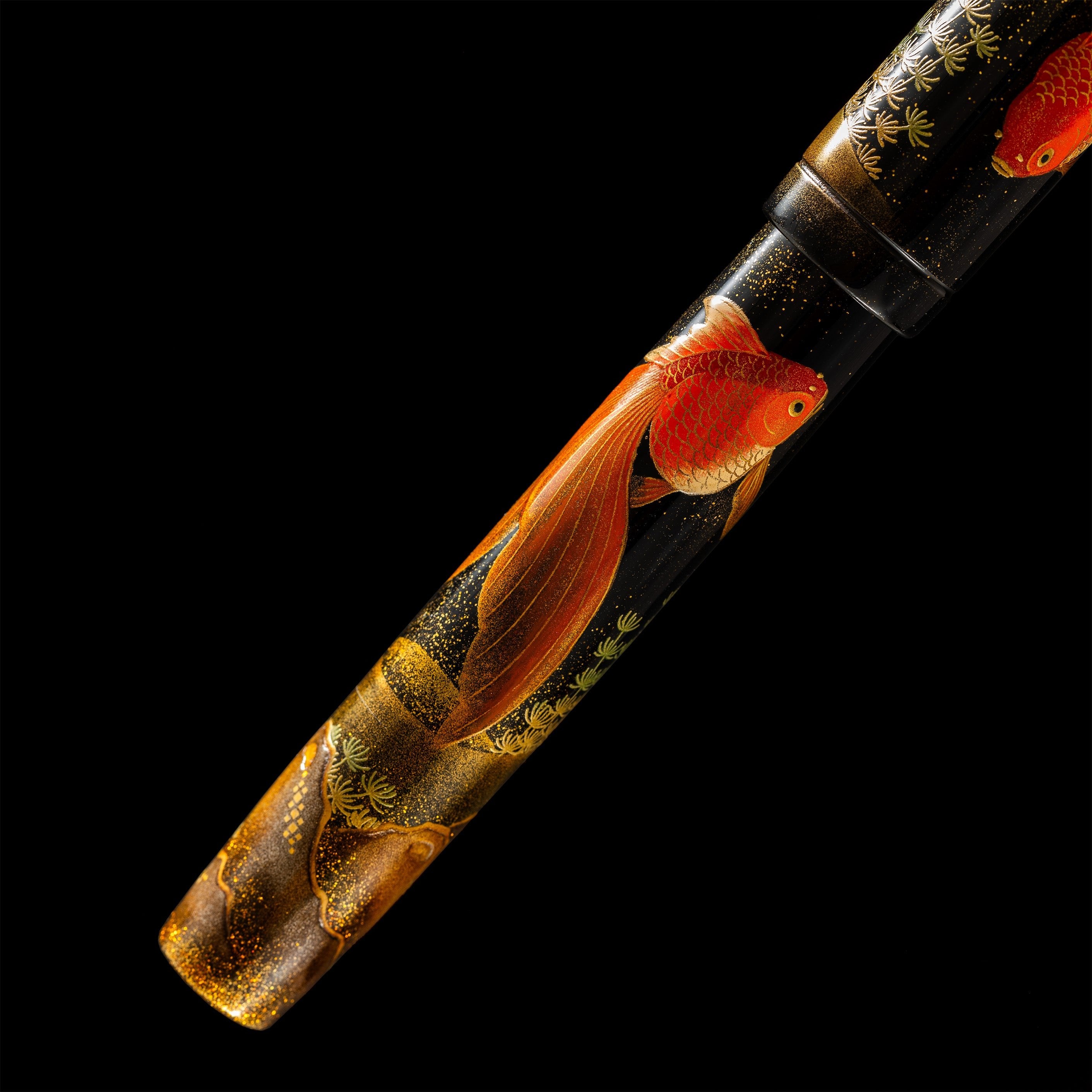 Namiki Emperor Goldfish Fountain Pen – Japanese Maki-e Luxury Masterpiece - Pen Boutique Ltd