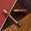 Conklin 1898 Collection Fountain Pen - Spectra Burgundy Fusion - Chrome Trim (Limited Edition) - Pen Boutique Ltd