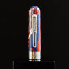 Conklin Mark Twain Crescent Fountain Pen - Limited Edition - USA 250 - Chrome Trim - Pen Boutique Ltd