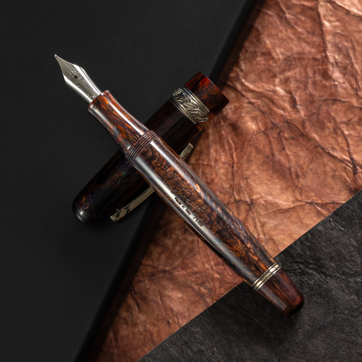 Stipula Etruria Fountain Pen - Dragon Scales (Limited Edition) - Pen Boutique Ltd