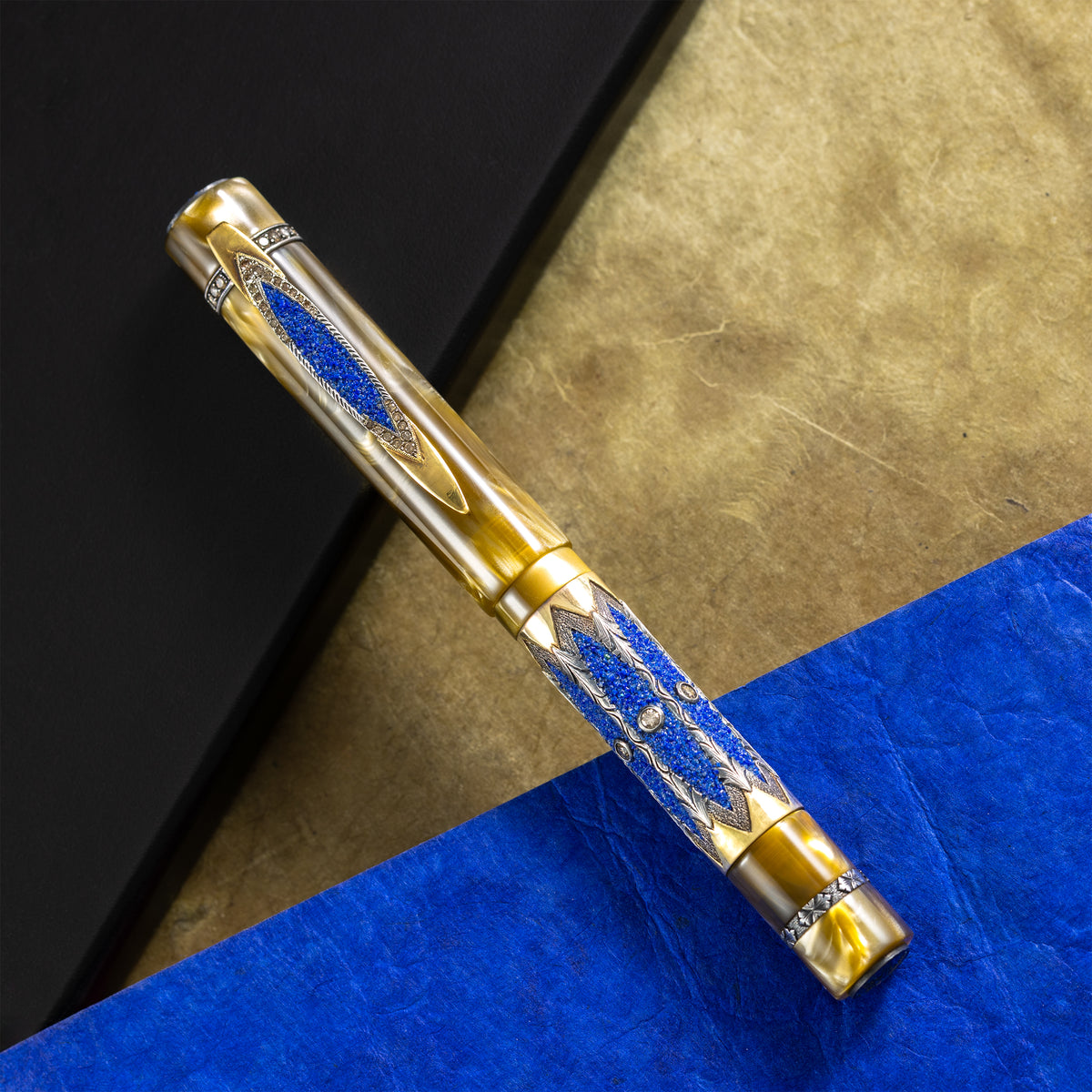 Zeki Karaca Jewellery Harman Fountain Pen - Brown (Limited Edition)-Pen Boutique Ltd