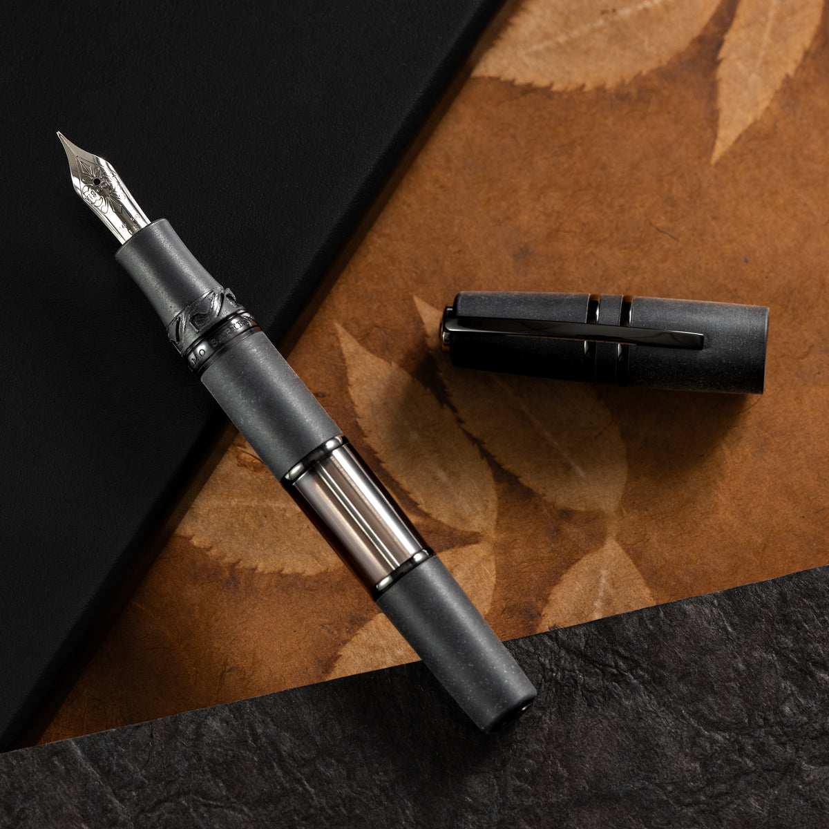 Visconti Homo Sapiens Fountain Pen - Dark Crystal