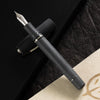 Visconti Homo Sapiens Fountain Pen - Dark Age - Volcano Lava Black - Pen Boutique Ltd