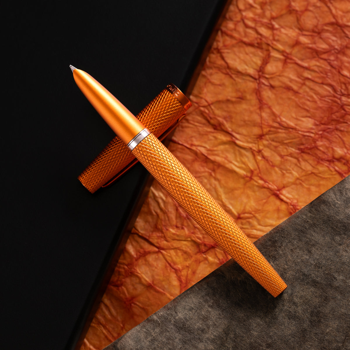 Diplomat Viper Fountain Pen - Orange
