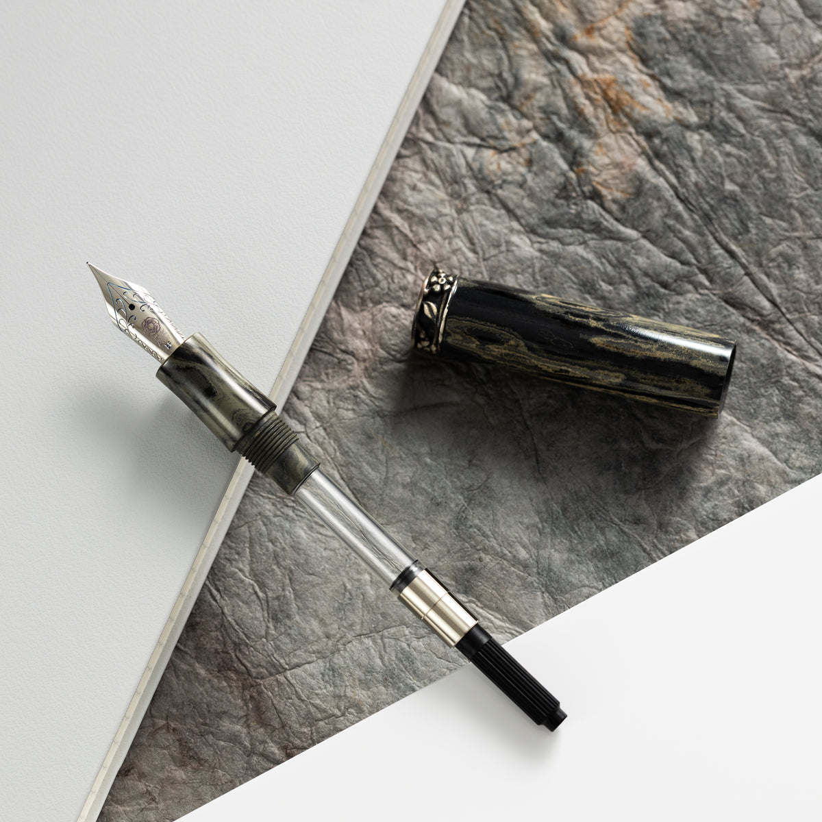 Zek Pens Nazende Fountain Pen - Jonathan Brooks Turkish Design XIII - Pen Boutique Ltd