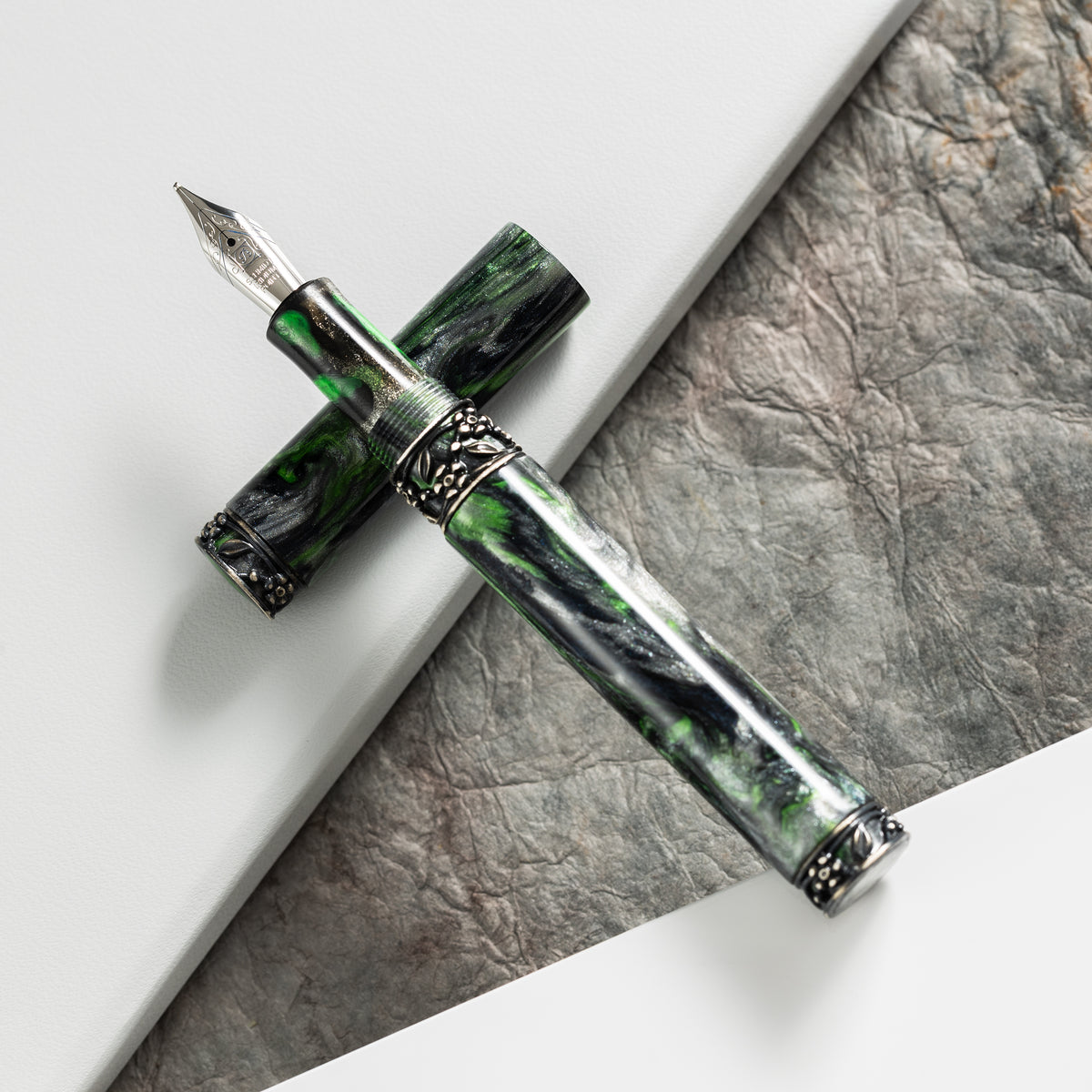 Zek Pens Nazende Fountain Pen - Jonathan Brooks Turkish Design VI - Pen Boutique Ltd