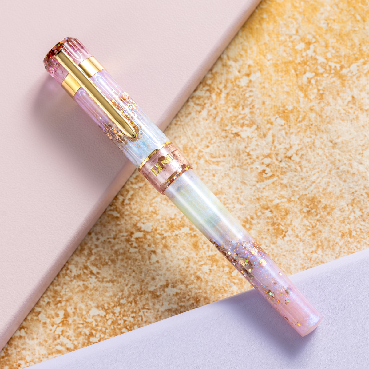 Benu Tribute Fountain Pen - Rose de Mai - Pen Boutique Ltd