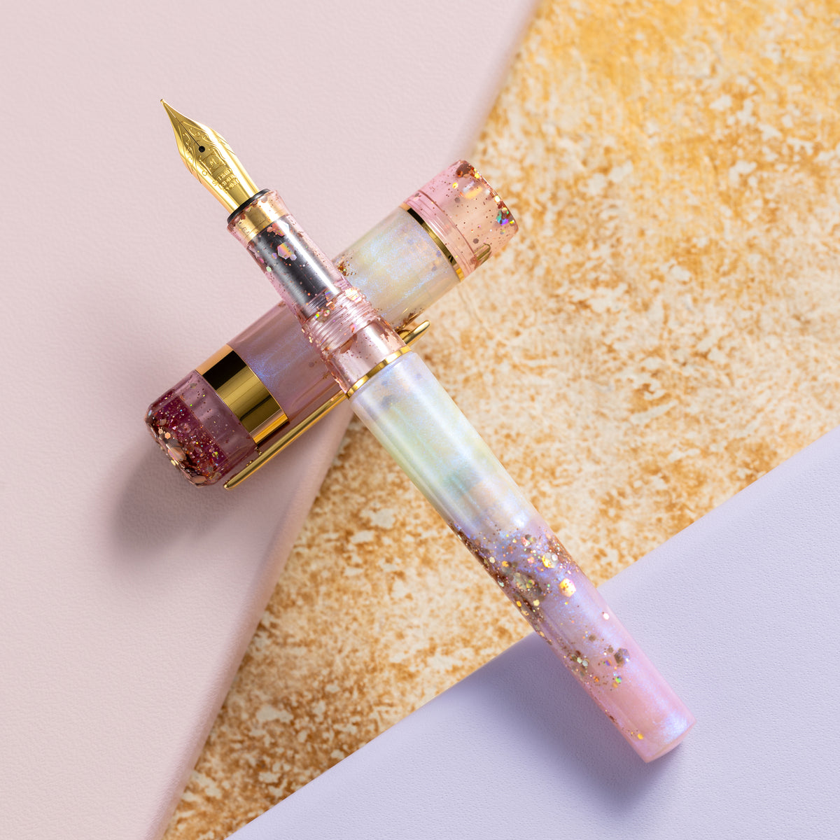 Benu Tribute Fountain Pen - Rose de Mai - Pen Boutique Ltd