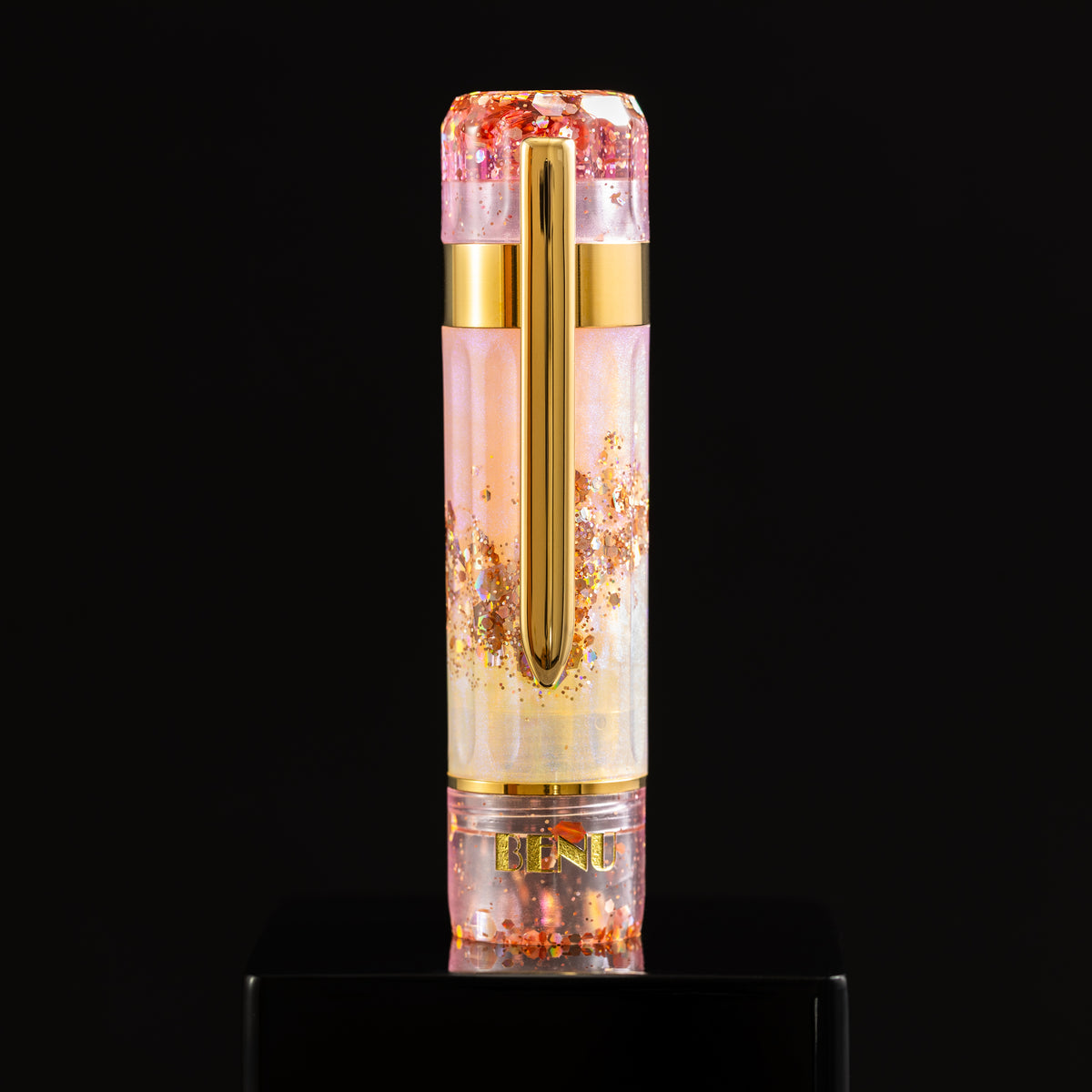 Benu Tribute Fountain Pen - Rose de Mai - Pen Boutique Ltd