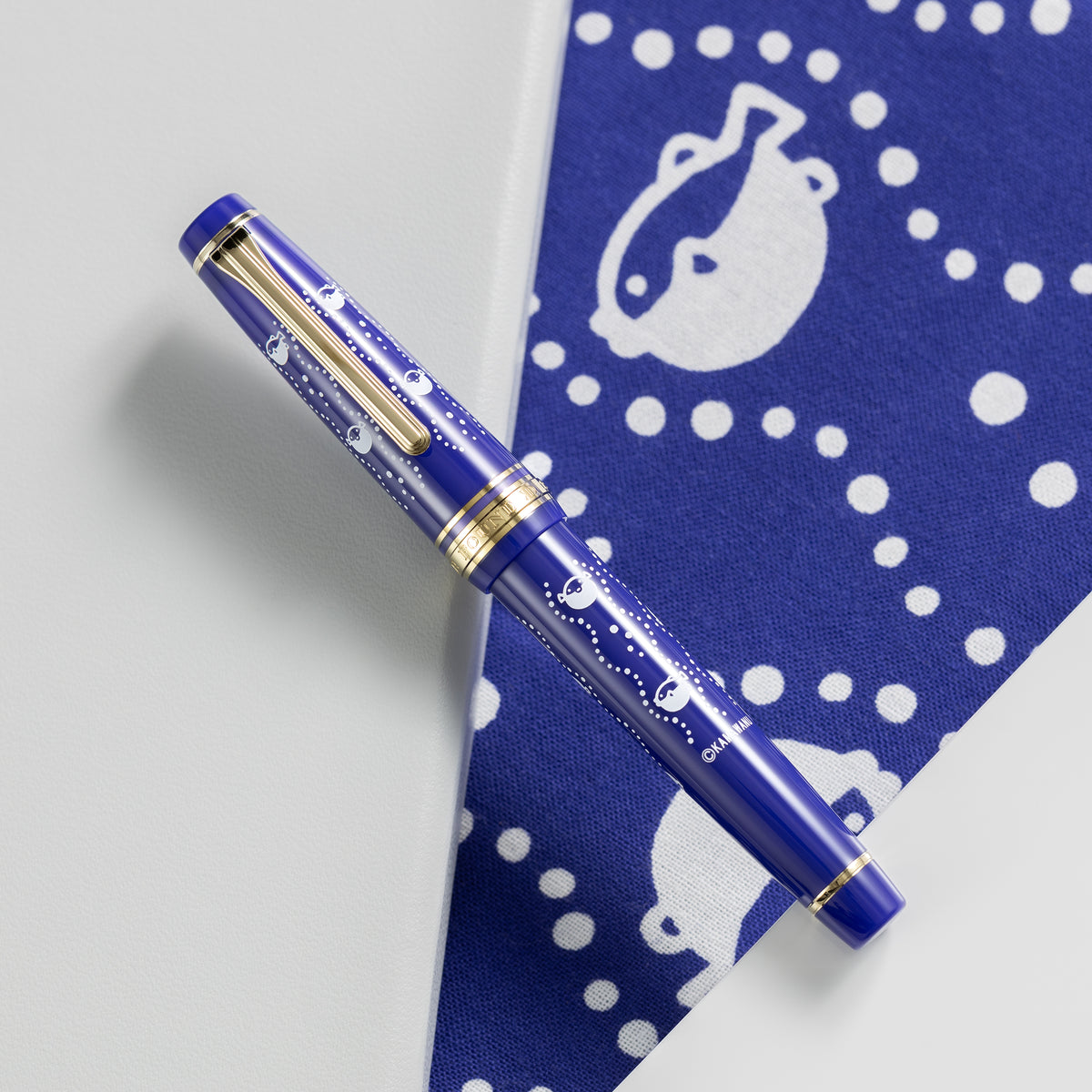 Sailor x KAMAWANU Professional Gear Standard Fountain Pen - Fugu-Tatewaku (Limited Edition) - Pen Boutique Ltd