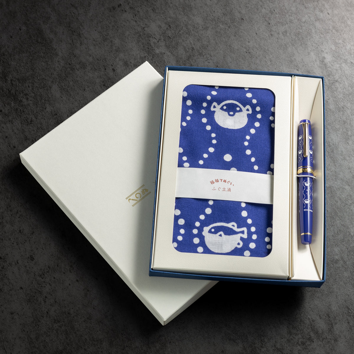 Sailor x KAMAWANU Professional Gear Standard Fountain Pen - Fugu-Tatewaku (Limited Edition) - Pen Boutique Ltd