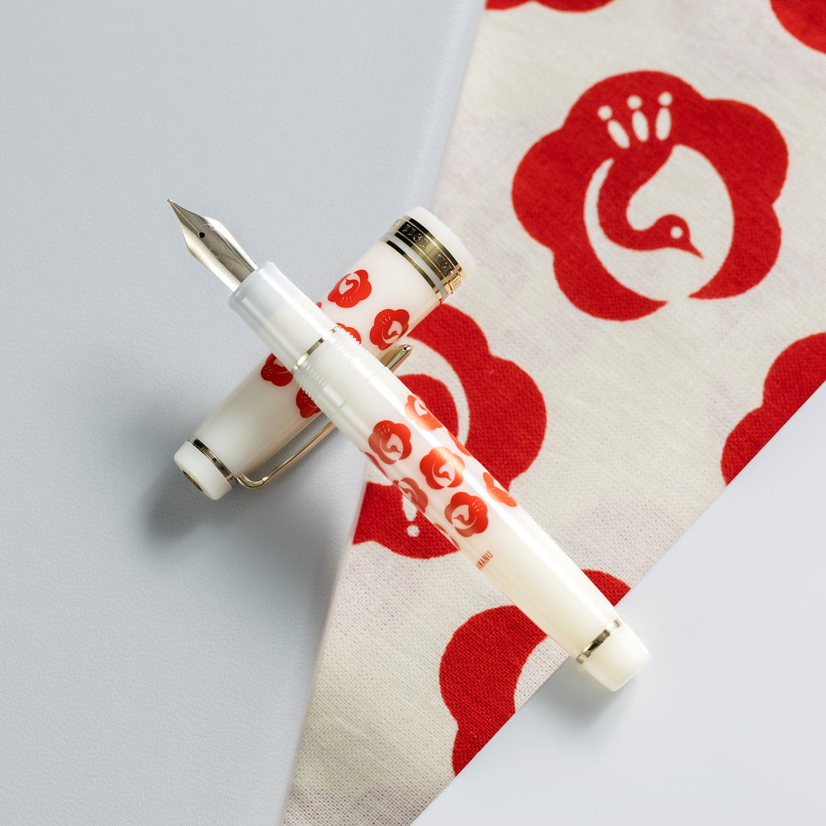Sailor x KAMAWANU Professional Gear Standard Fountain Pen - Tsurumaru-Ume (Limited Edition) - Pen Boutique Ltd
