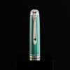 Pelikan Souveran Fountain Pen - M815 Metal Striped Green (Special Edition) - Pen Boutique Ltd