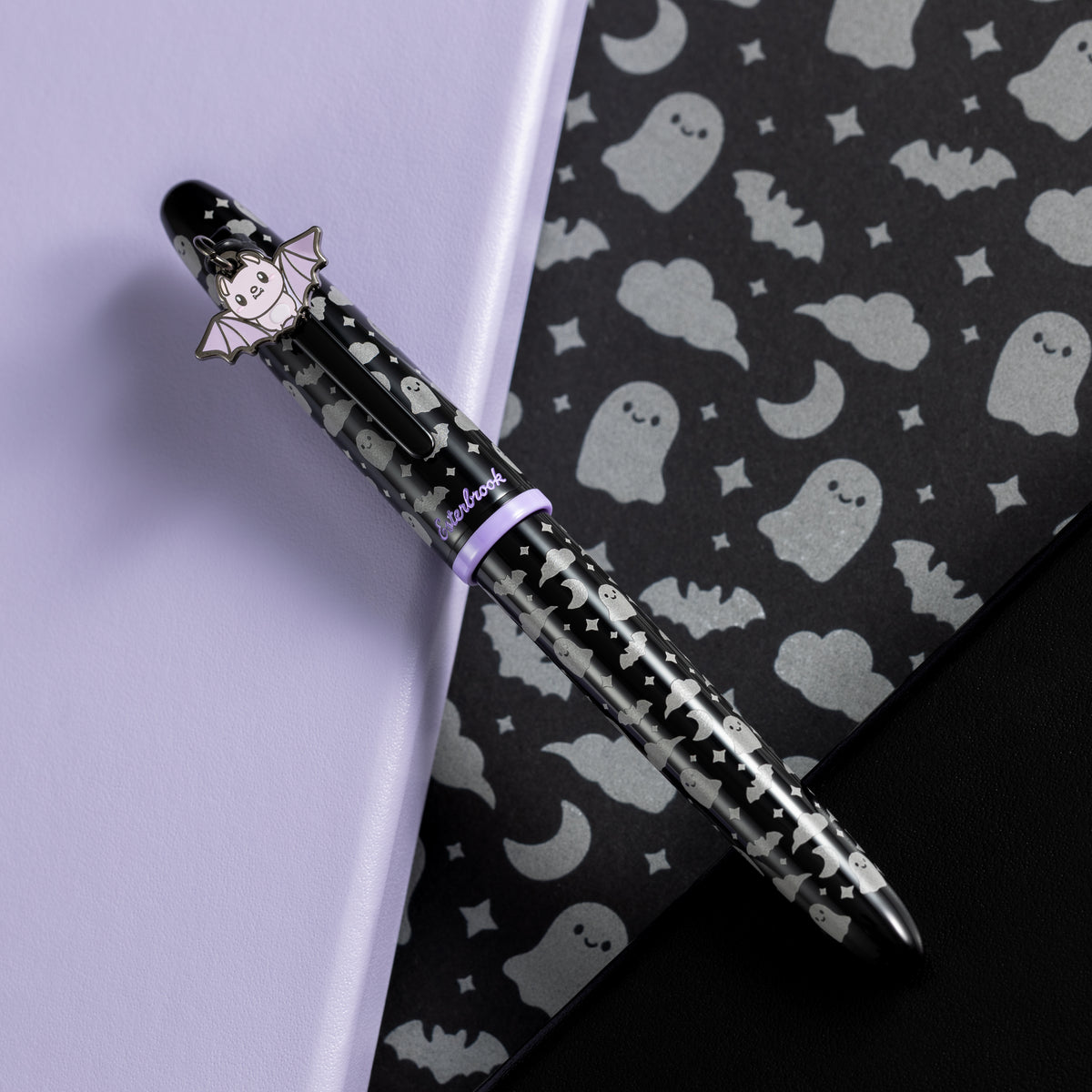 Esterbrook x Sweet Kawaii Design Estie Fountain Pen - Sweetly Haunted Black-Pen Boutique Ltd