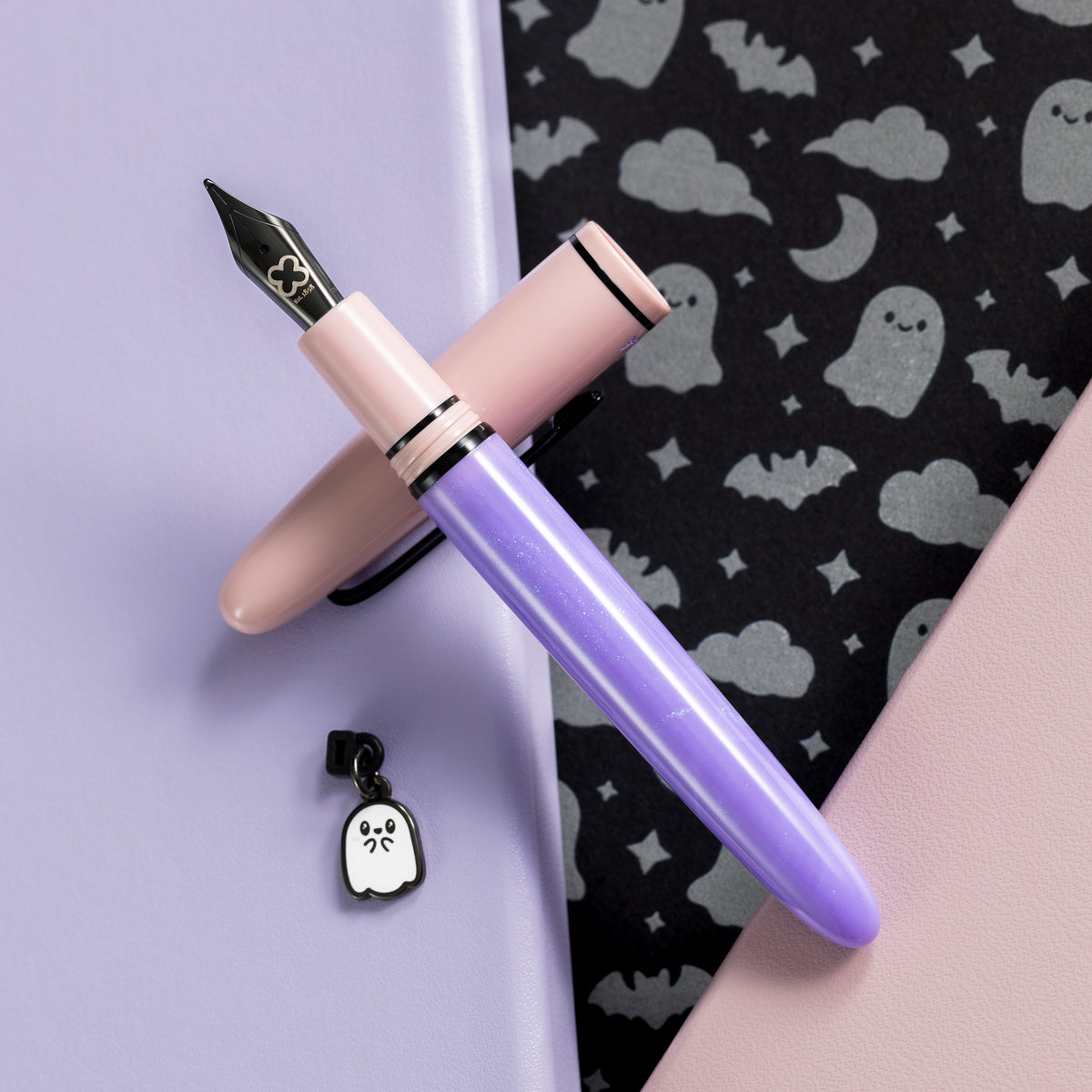 Esterbrook x Sweet Kawaii Design Estie Fountain Pen - Halloween Pastel Purple-Pen Boutique Ltd