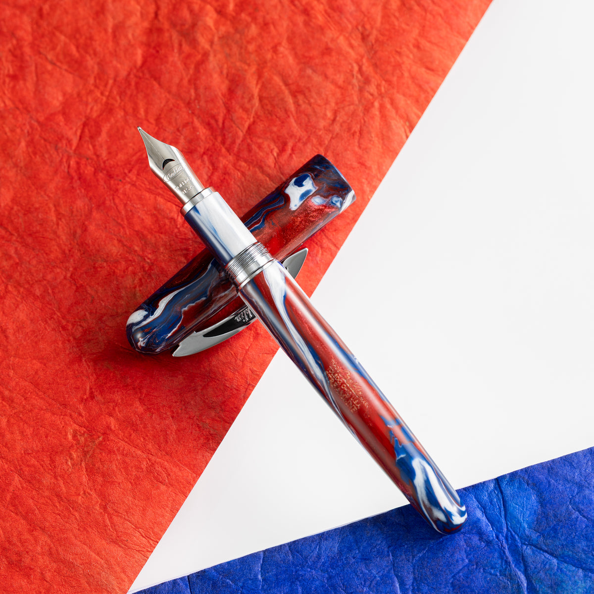 Conklin Streamline Fountain Pen - USA 250 - Chrome Trim (Limited Edition) - Pen Boutique Ltd