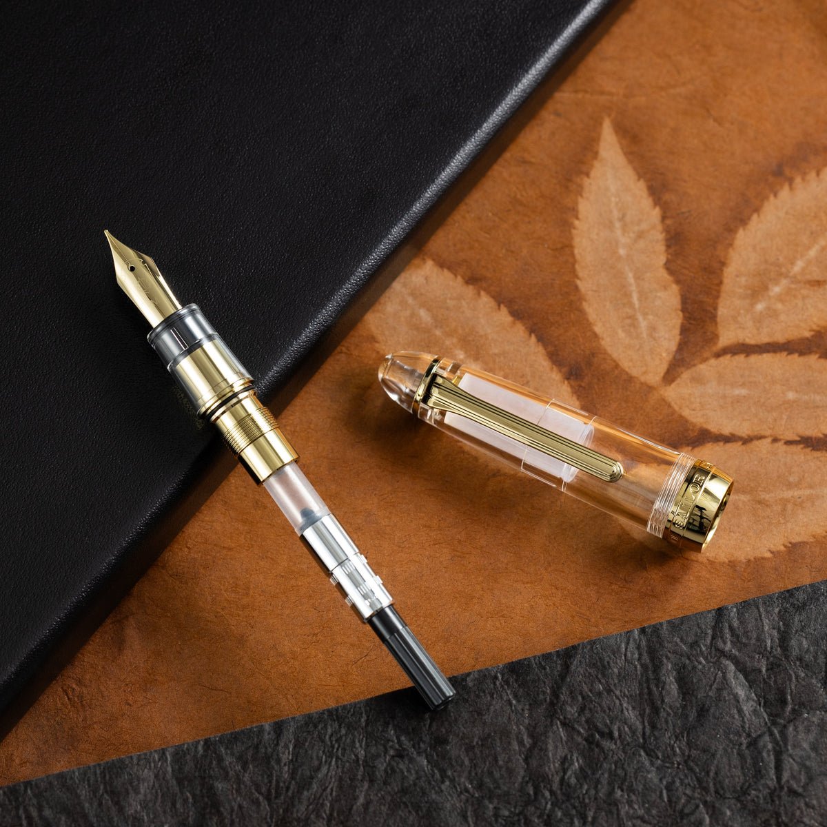 Sailor 1911 Casual L Gold Trim Fountain Pen – Demonstrator - Pen Boutique Ltd