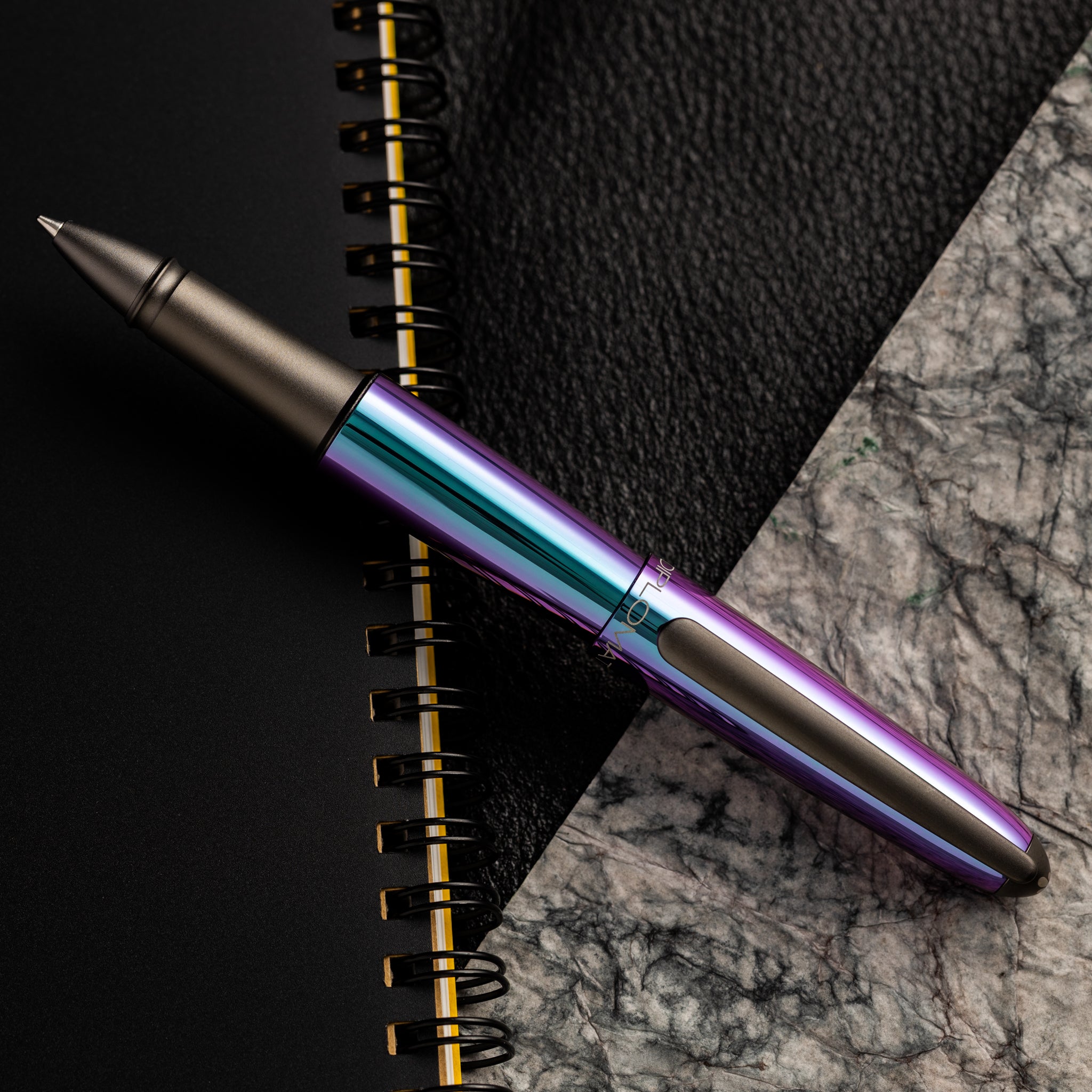 Diplomat Aero Rollerball Pen - Funky Petrol - Pen Boutique Ltd