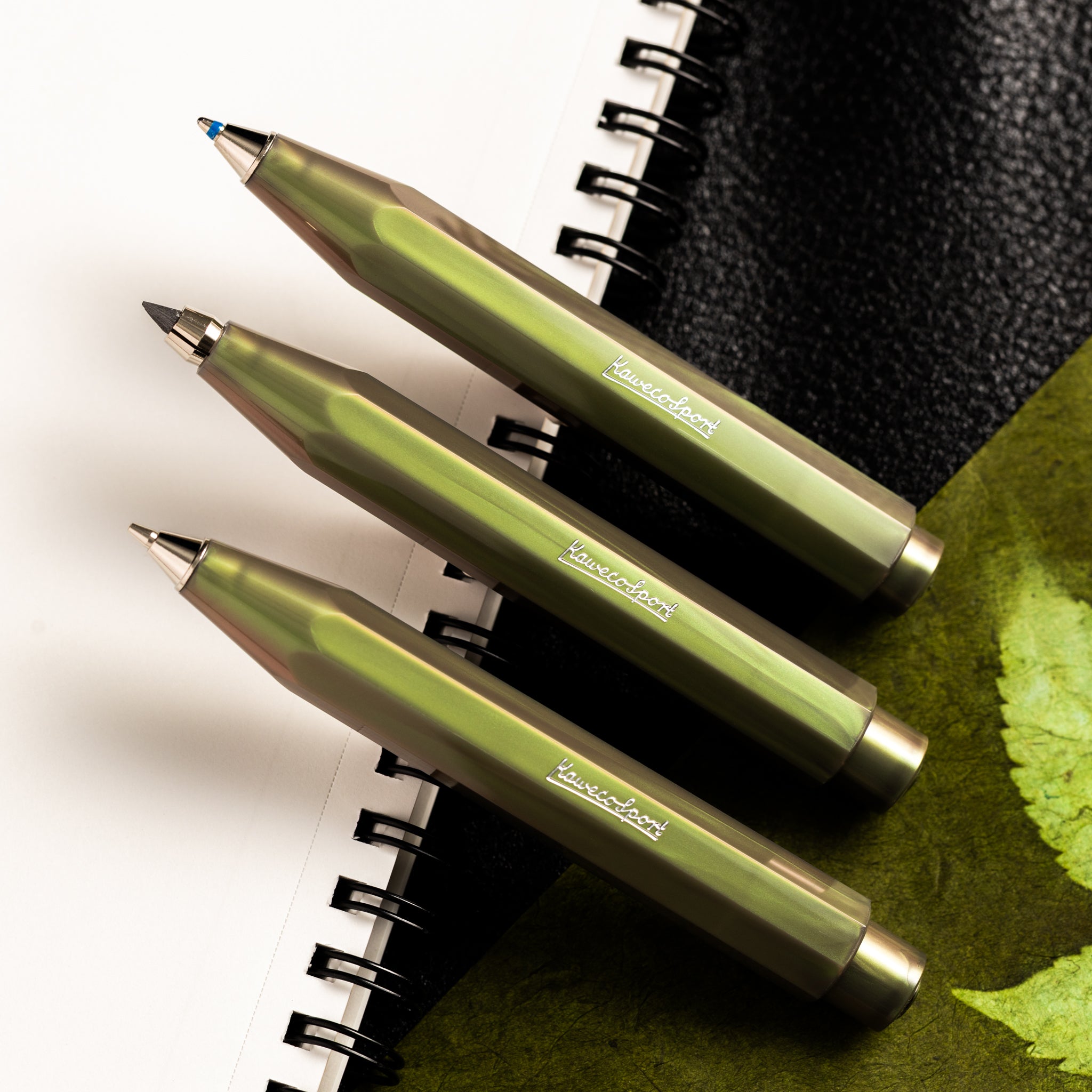 Kaweco Sport Mechanical Pencil - Lunar Shadow Green - Pen Boutique Ltd