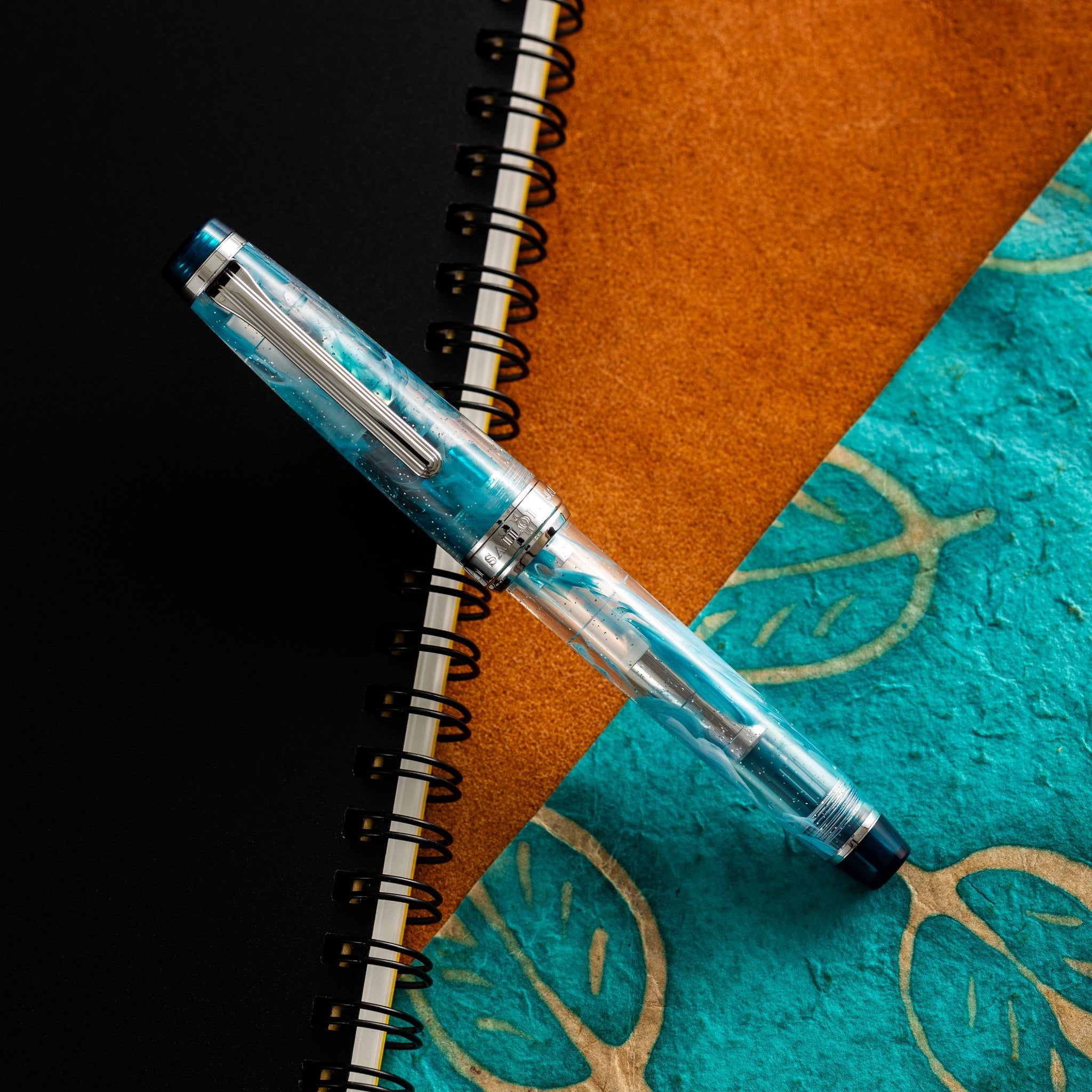 Sailor Professional Gear Fountain Pen - Limited Edition - Veilio 4th Series Blue Purple (Bespoke Dealer Exclusive) - Pen Boutique Ltd