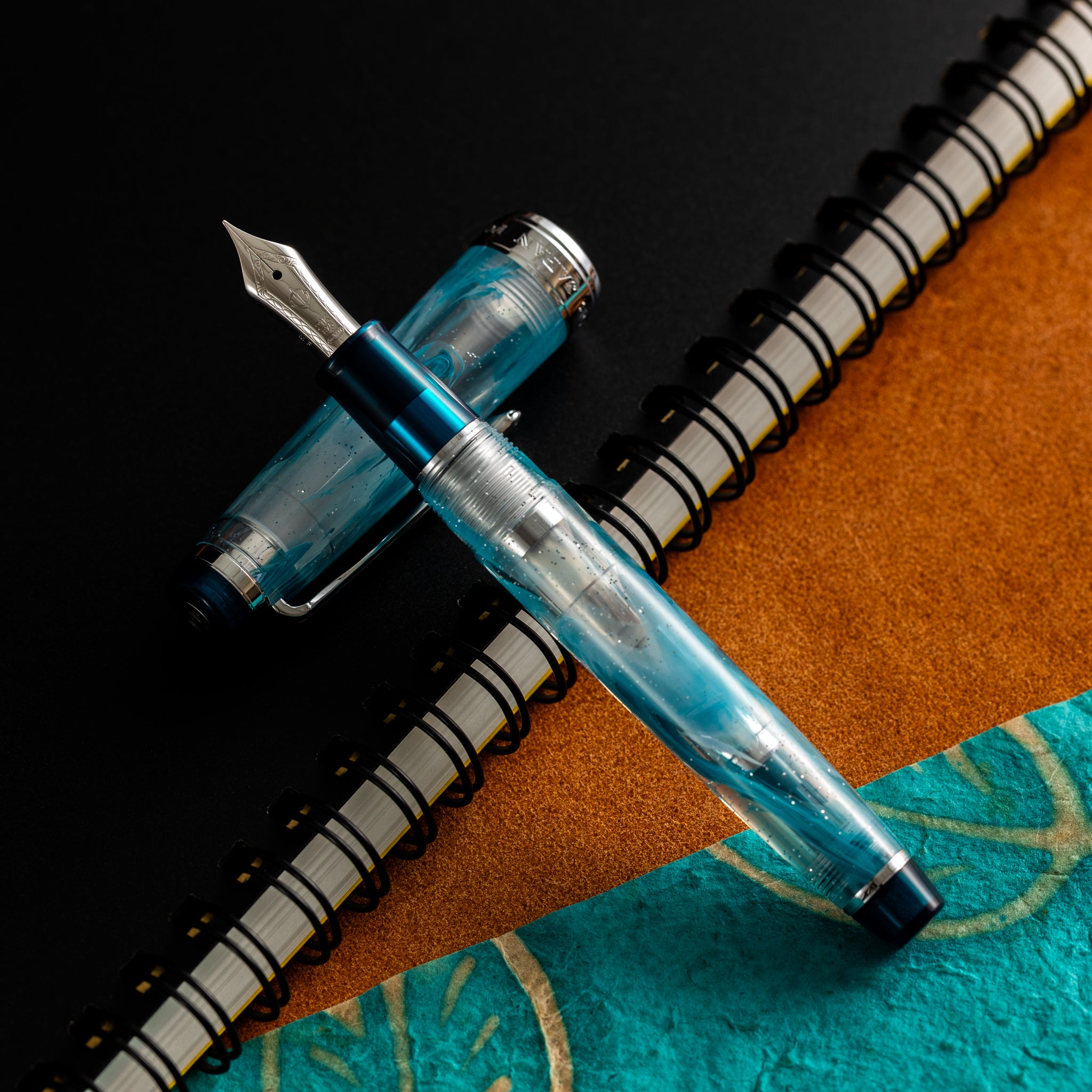 Sailor Professional Gear Fountain Pen - Limited Edition - Veilio 4th Series Blue Purple (Bespoke Dealer Exclusive) - Pen Boutique Ltd