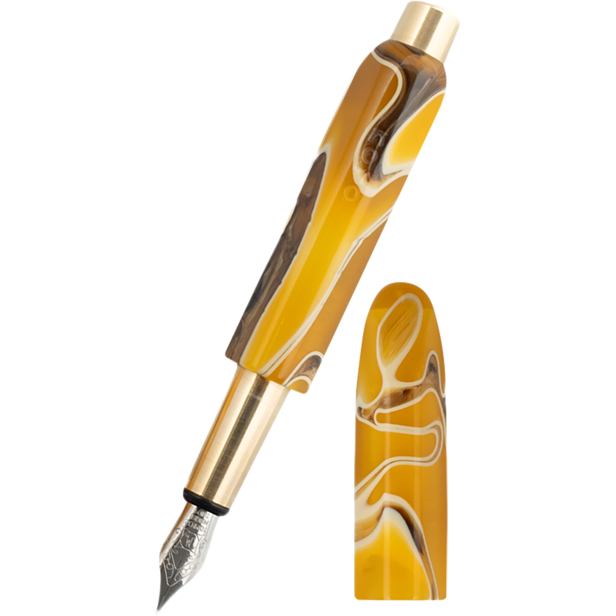 Kolo Tino Fountain Pen - Acrylic Dune (Limited Edition)-Pen Boutique Ltd