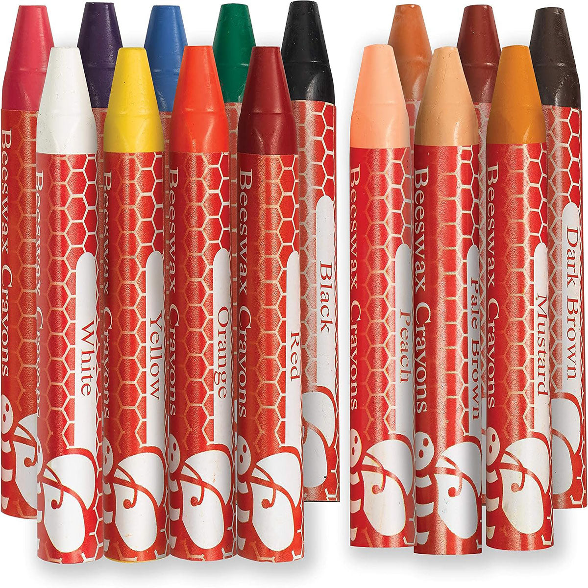 Faber-Castell World Colors – 15 Count Beeswax Crayons