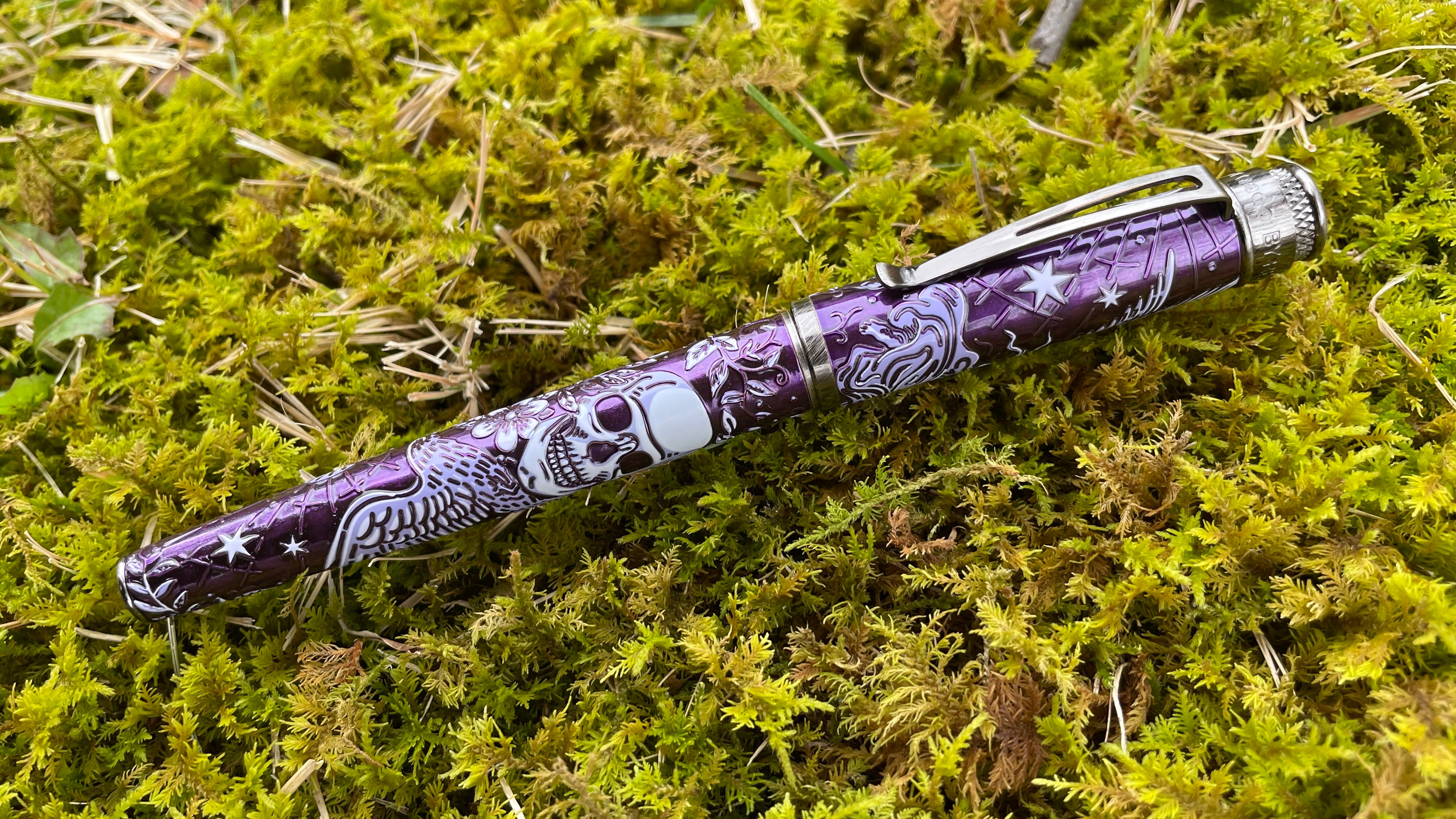 Retro 51 Tornado x Pen Boutique Exclusive Fountain Pen - Raven 3 - 2024 Edition-Pen Boutique Ltd